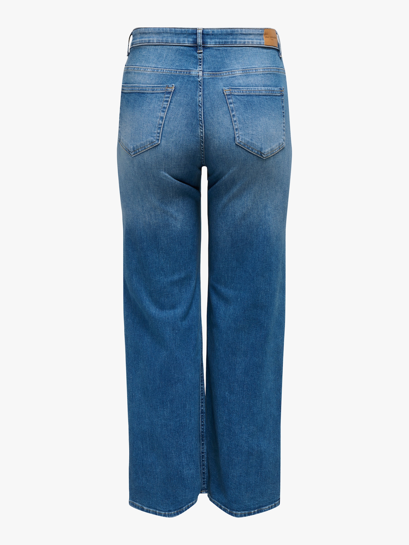 ONLY CARMAKOMA High-waist-Jeans - medium blue denim