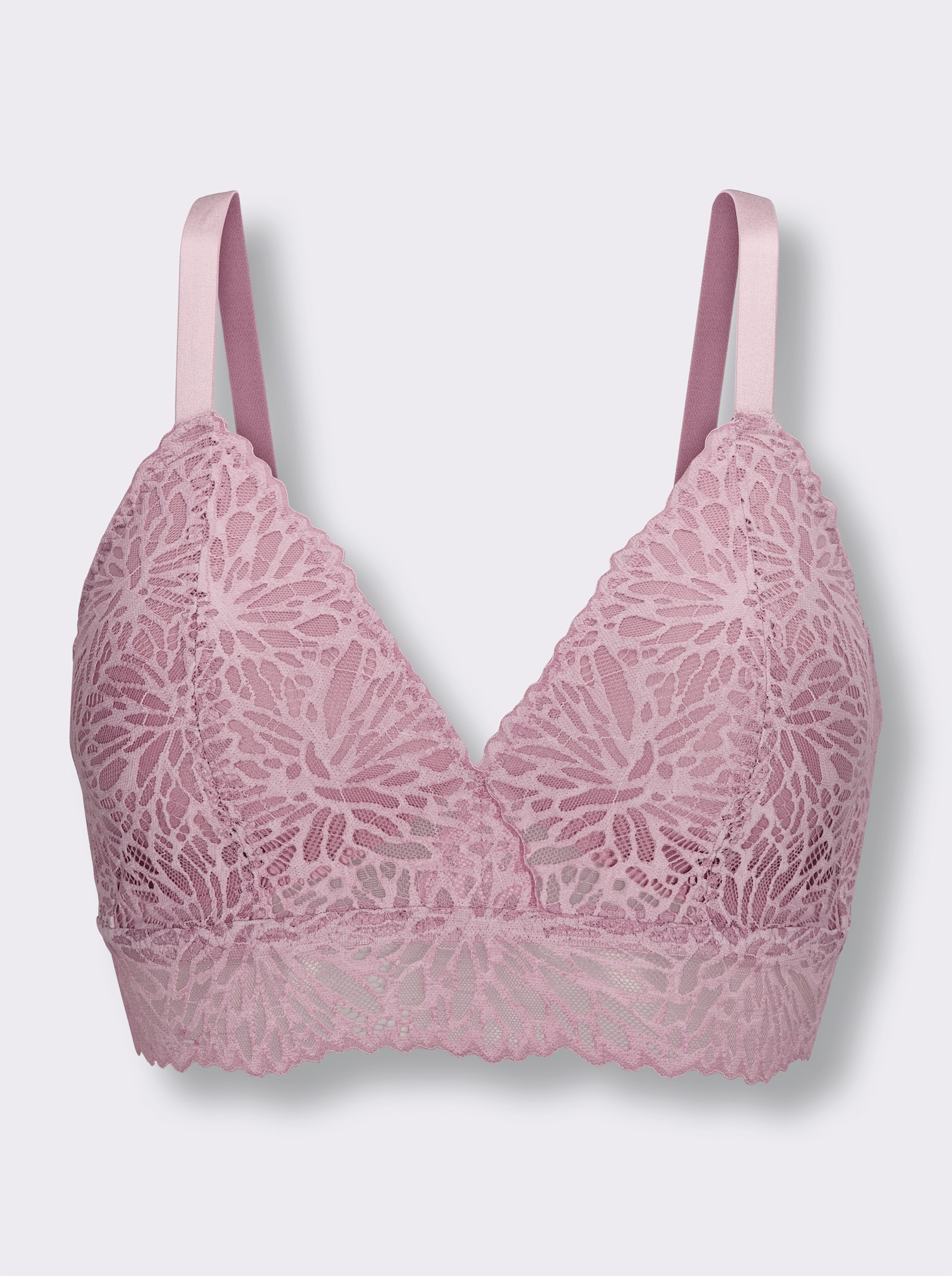 wäschepur Schalen-BH ohne Bügel mit vorgeformten Cups - mauve