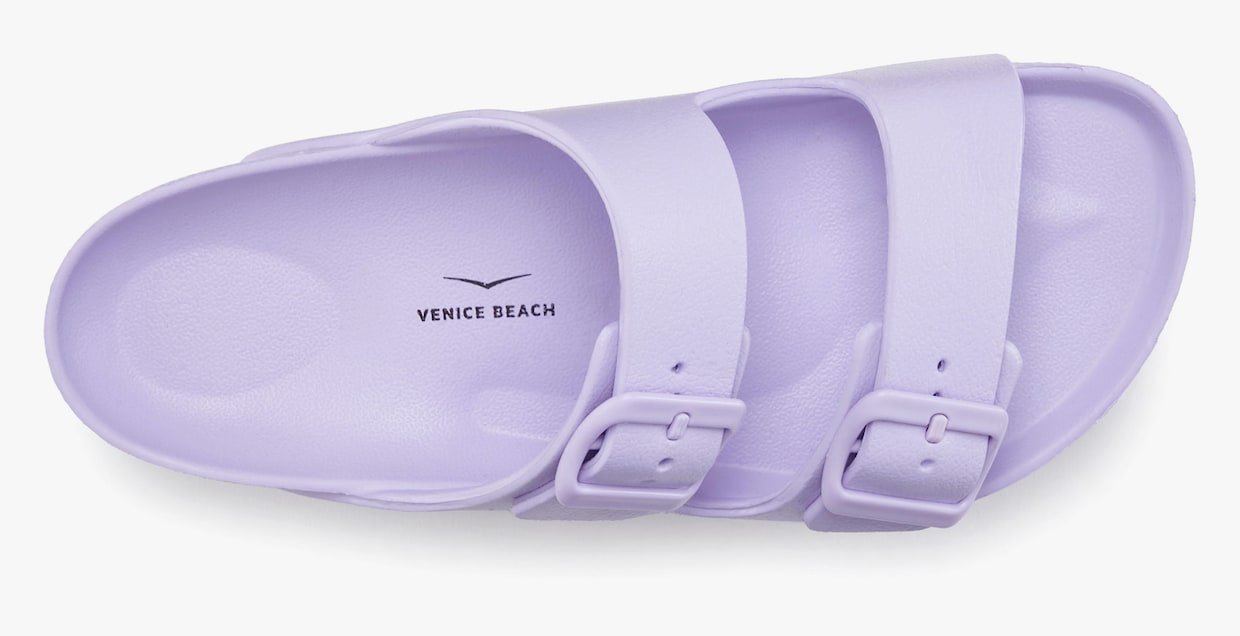 Venice Beach Badslippers - lila