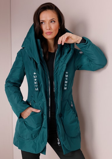 CREATION L PREMIUM Daunen-Jacke - petrol