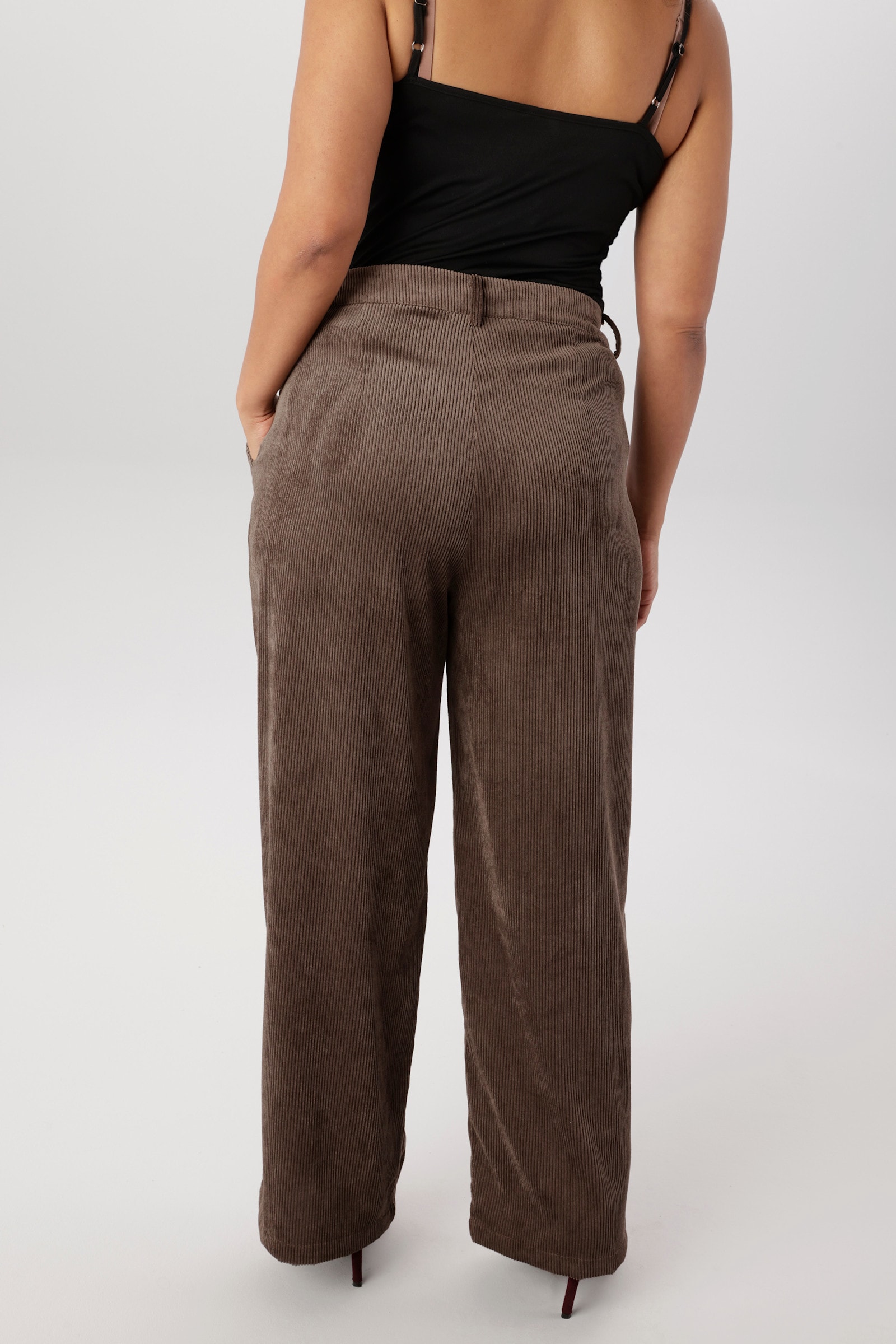 Aniston PLUS Cordhose - braun