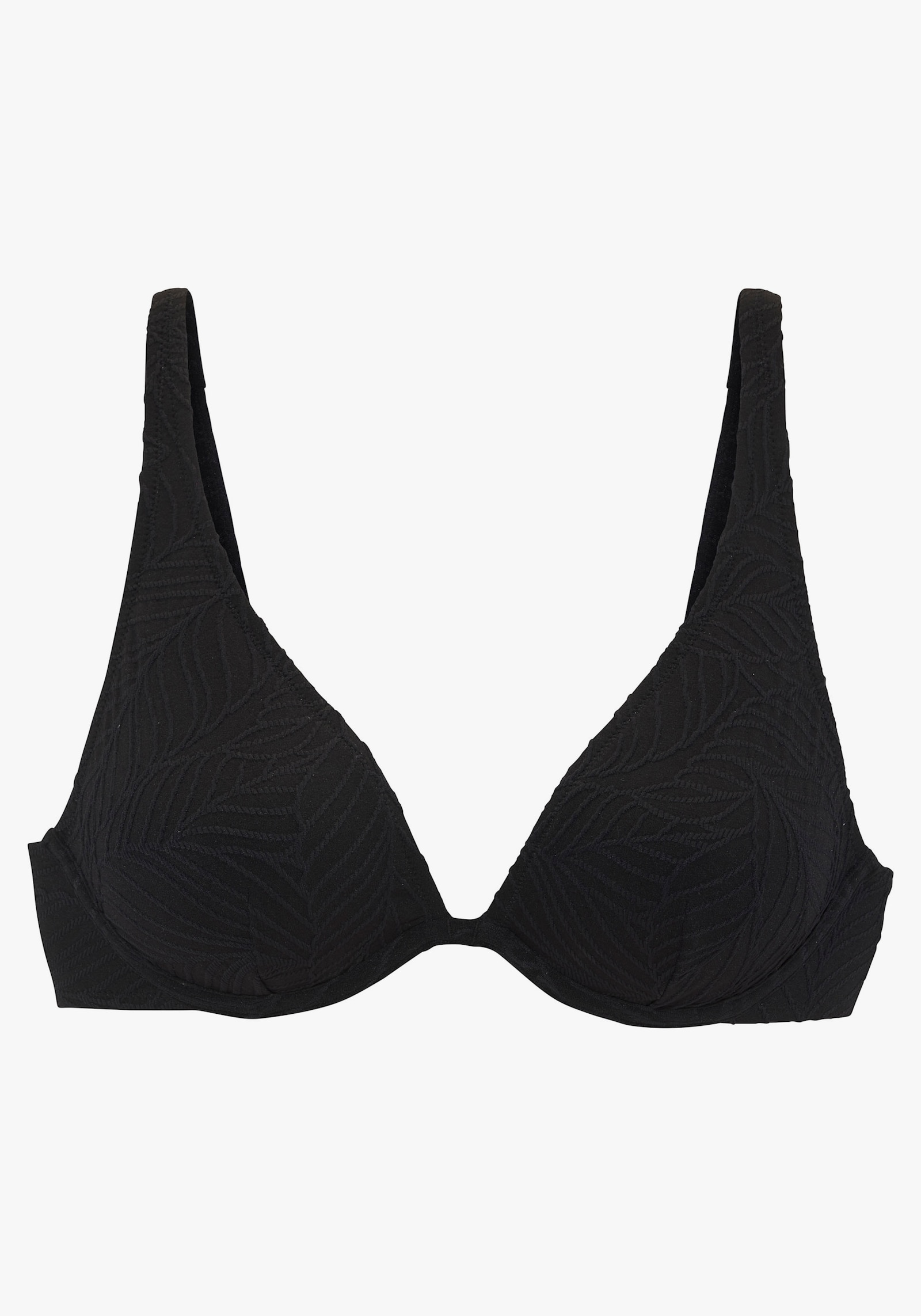 LASCANA Bügel-Bikini-Top - schwarz