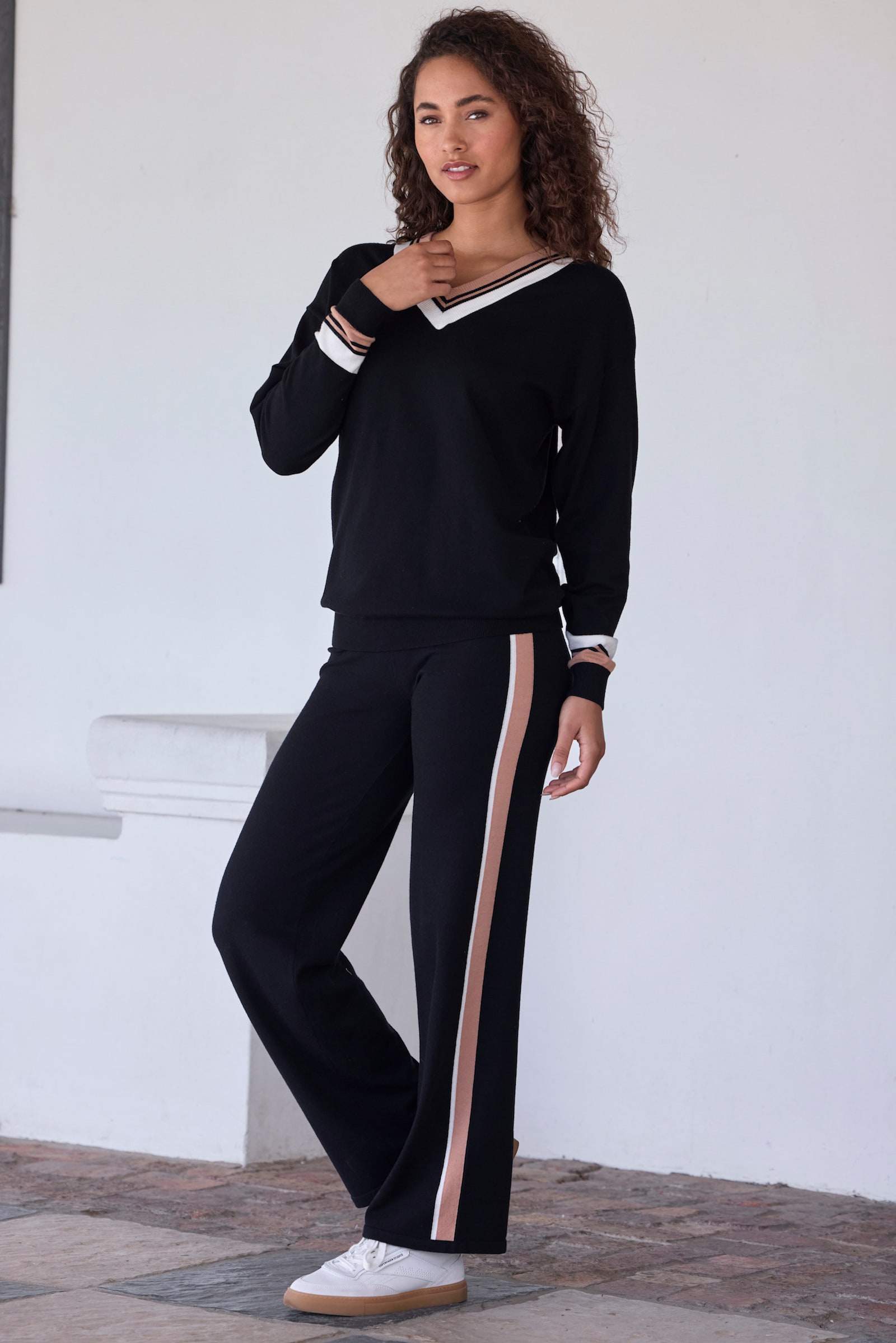 French Connection Pull en tricot - noir