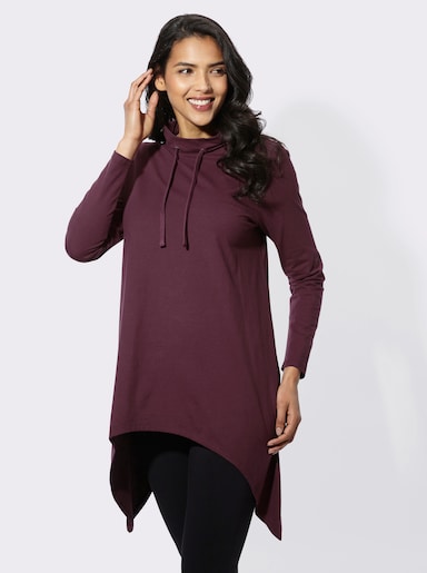 Longshirt - burgund