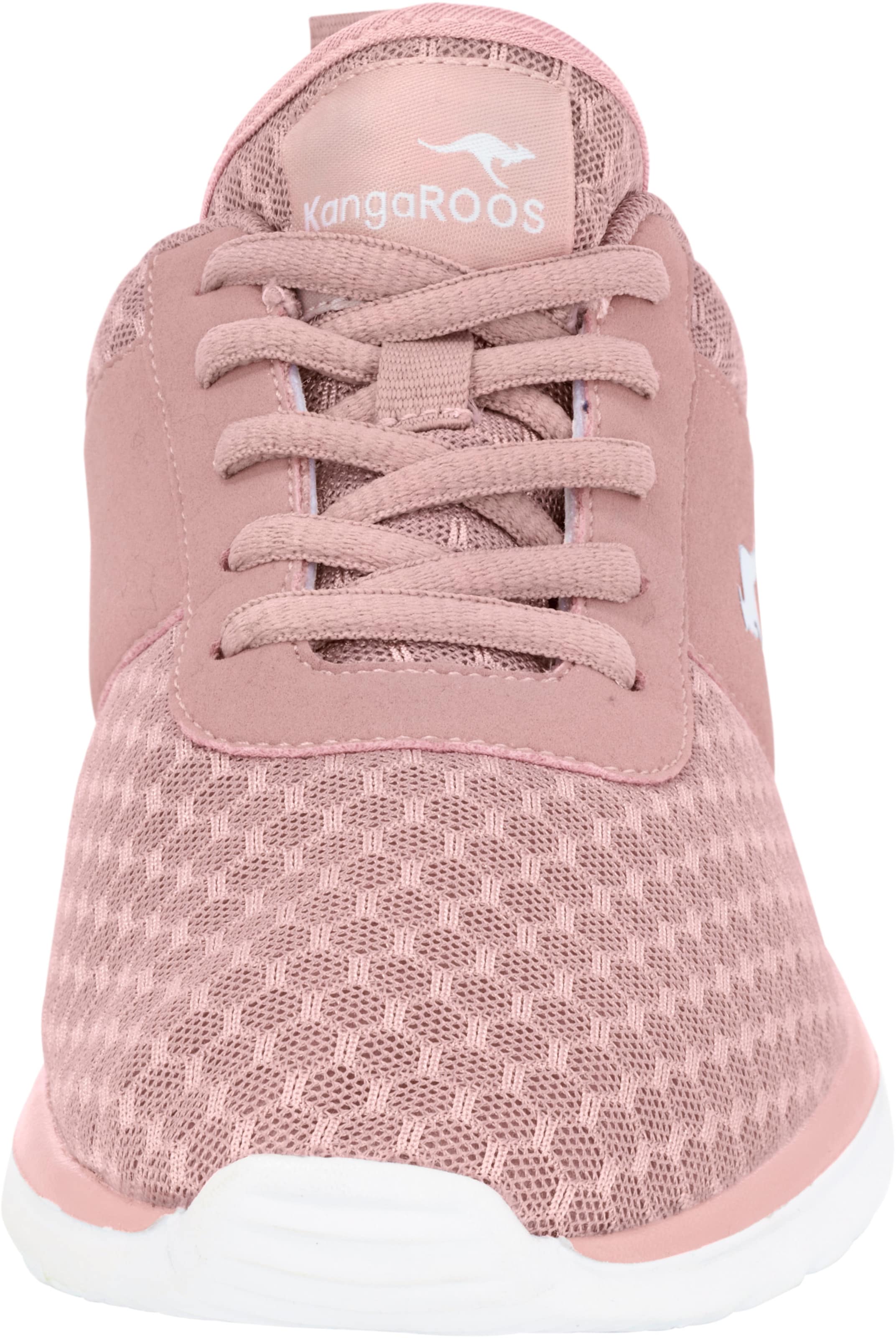 kontrastfarbene günstig Kaufen-Sneaker in rosa von KangaROOS. Sneaker in rosa von KangaROOS <![CDATA[Sneaker Aus hochwertig gewebtem Textil und Feinsynthetik. Mesh-Ware mit Wabenstruktur. Absolut im Trend: die kontrastfarbene Sohle. Futter und Innensohle: Textil.]]>. 