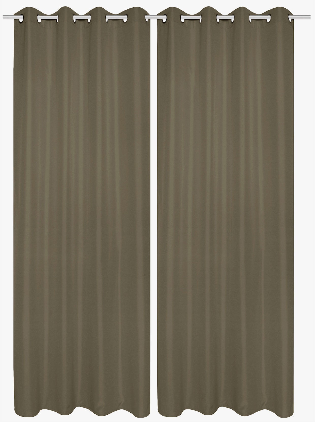 heine home Dekoschal - taupe