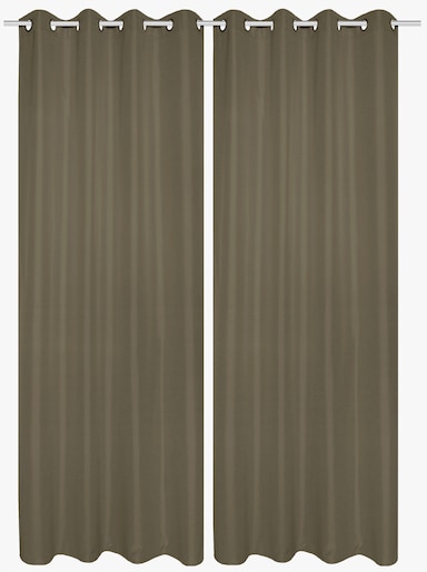 heine home Dekoschal - taupe
