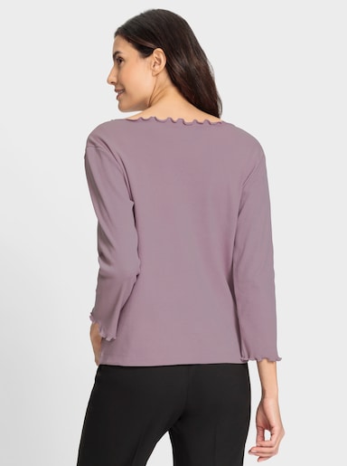 V-Shirt - mauve