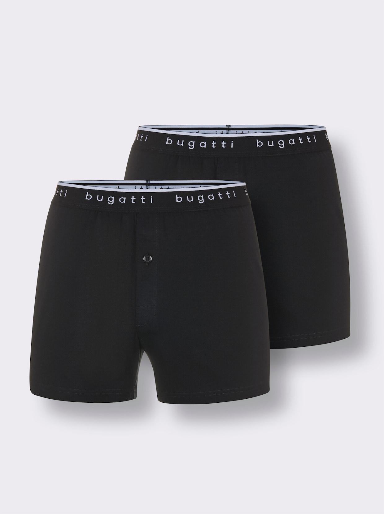 bugatti Boxershorts - schwarz