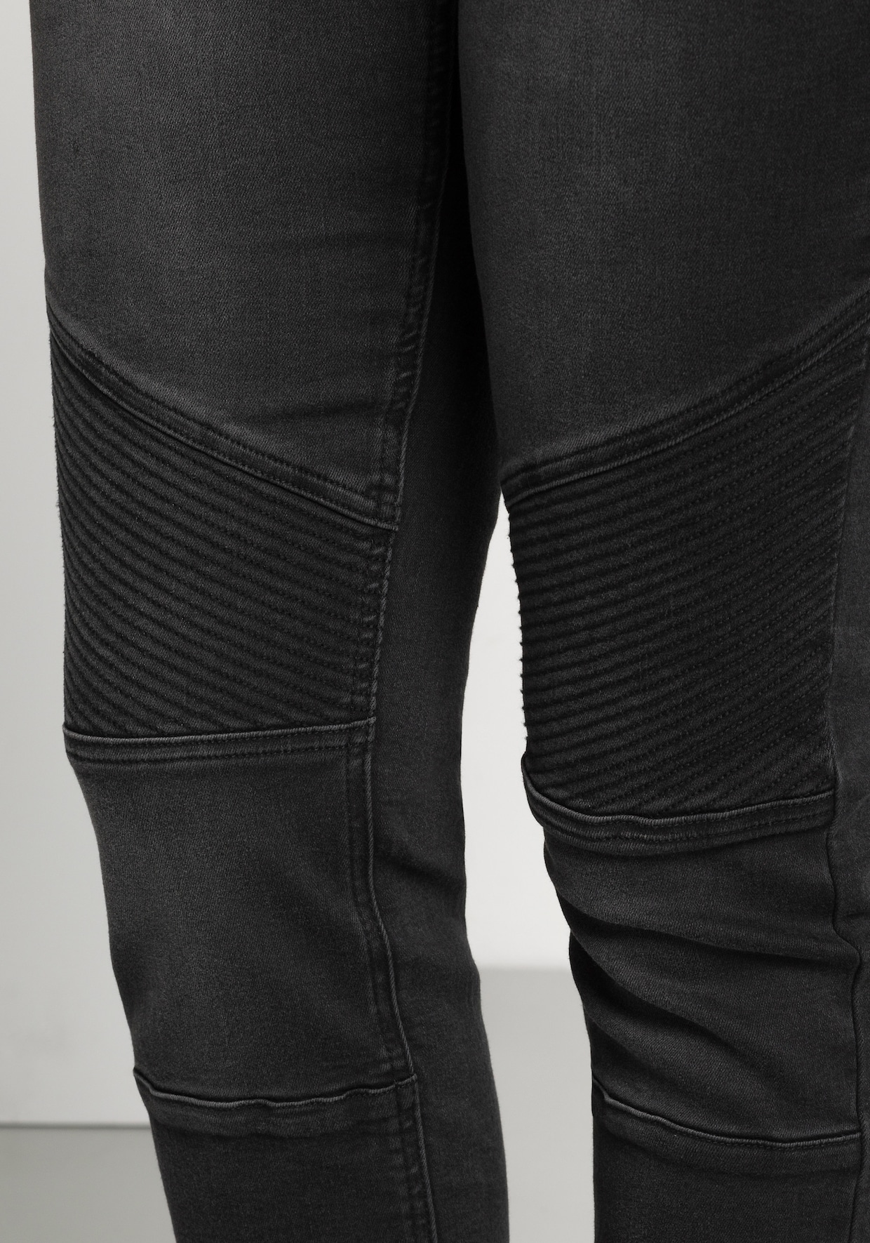 sheego Skinny Jeans - black denim