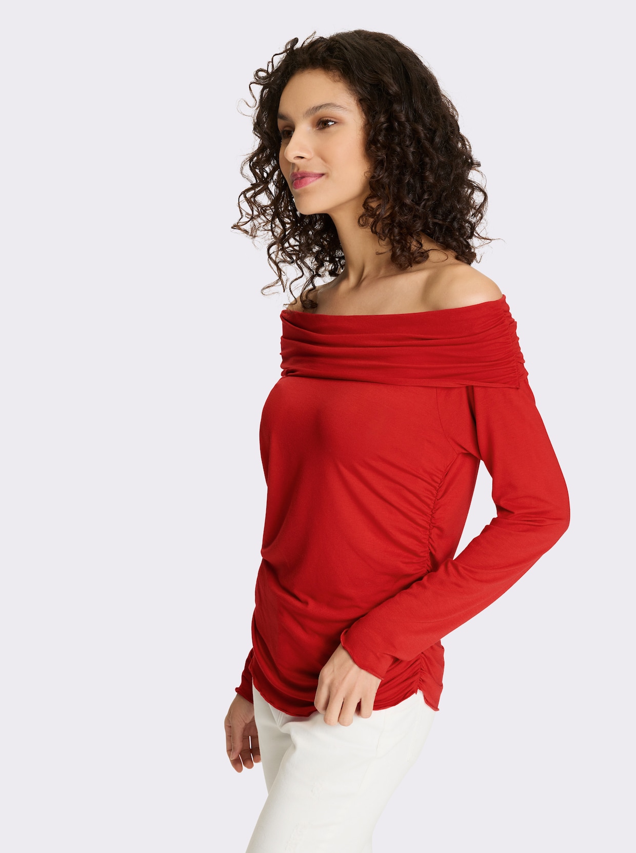 heine Carmenshirt - erdbeere