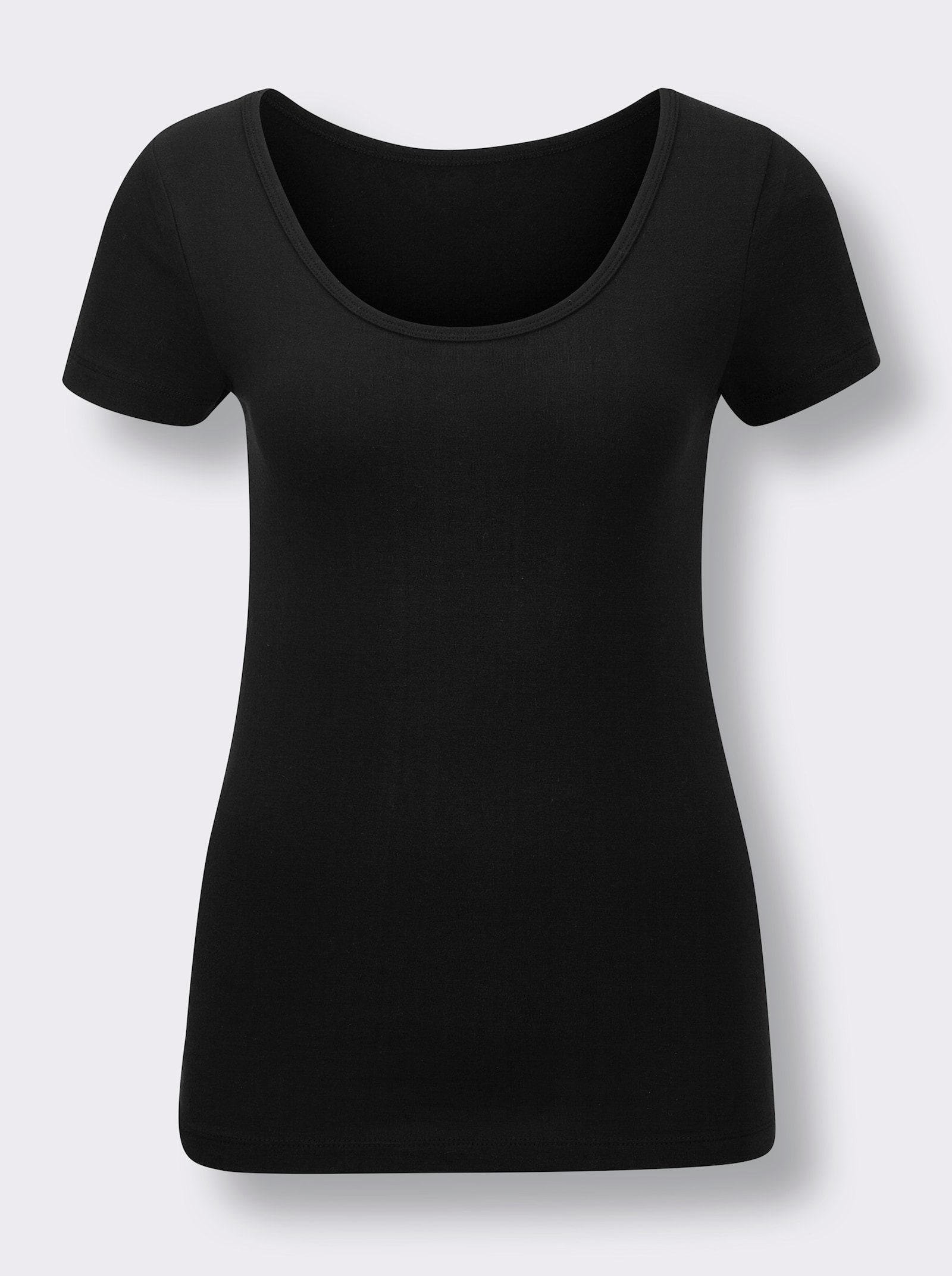 wäschepur Shirt - schwarz