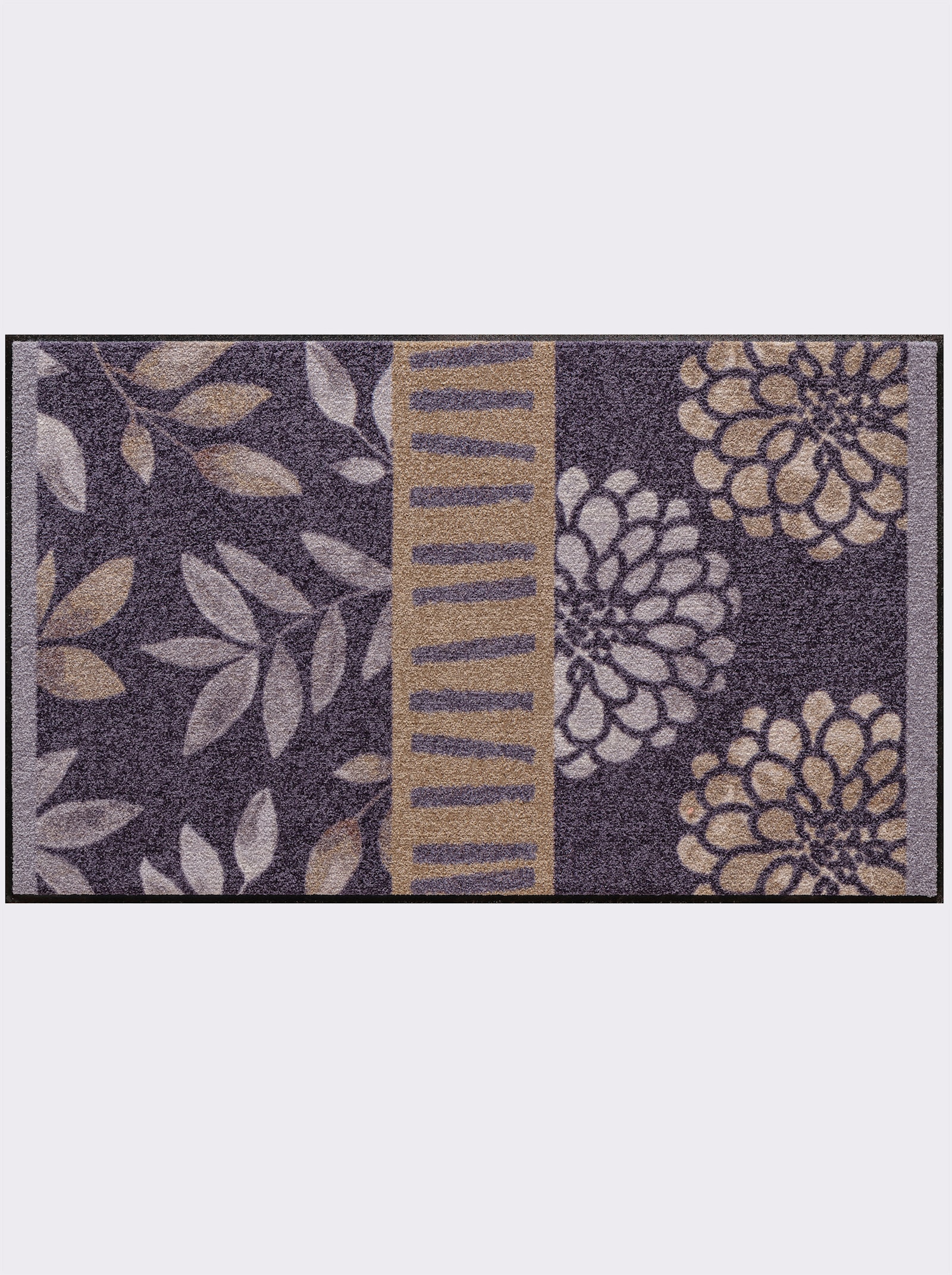 heine home Fussmatte - anthrazit-braun