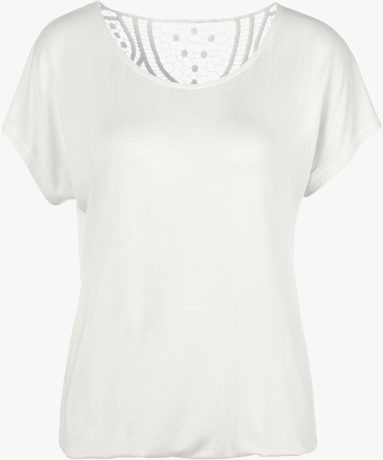 Vivance Shirt met korte mouwen - crème