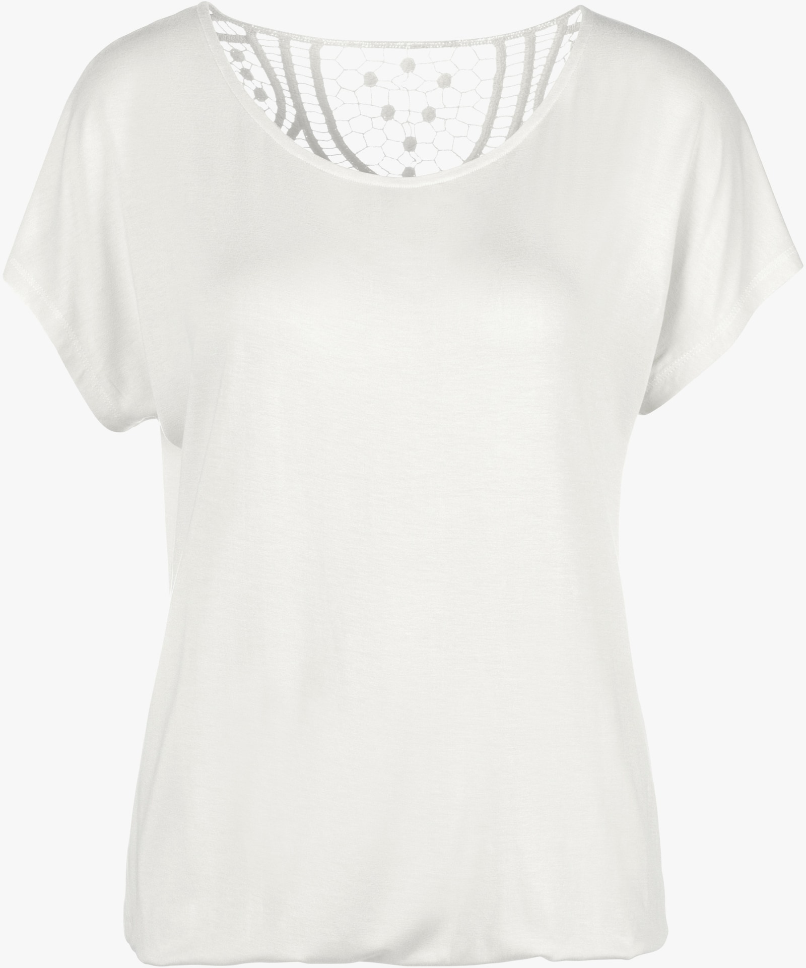 Vivance Kurzarmshirt - mint, creme