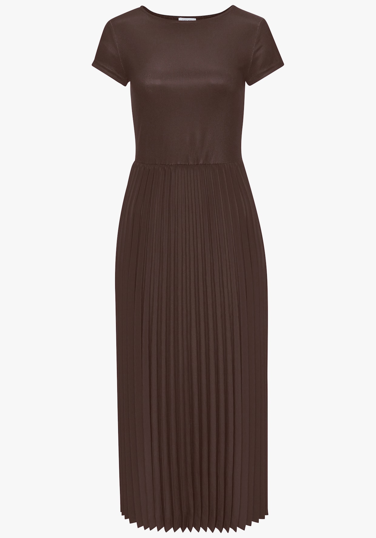 LASCANA Midi-jurk - bruin
