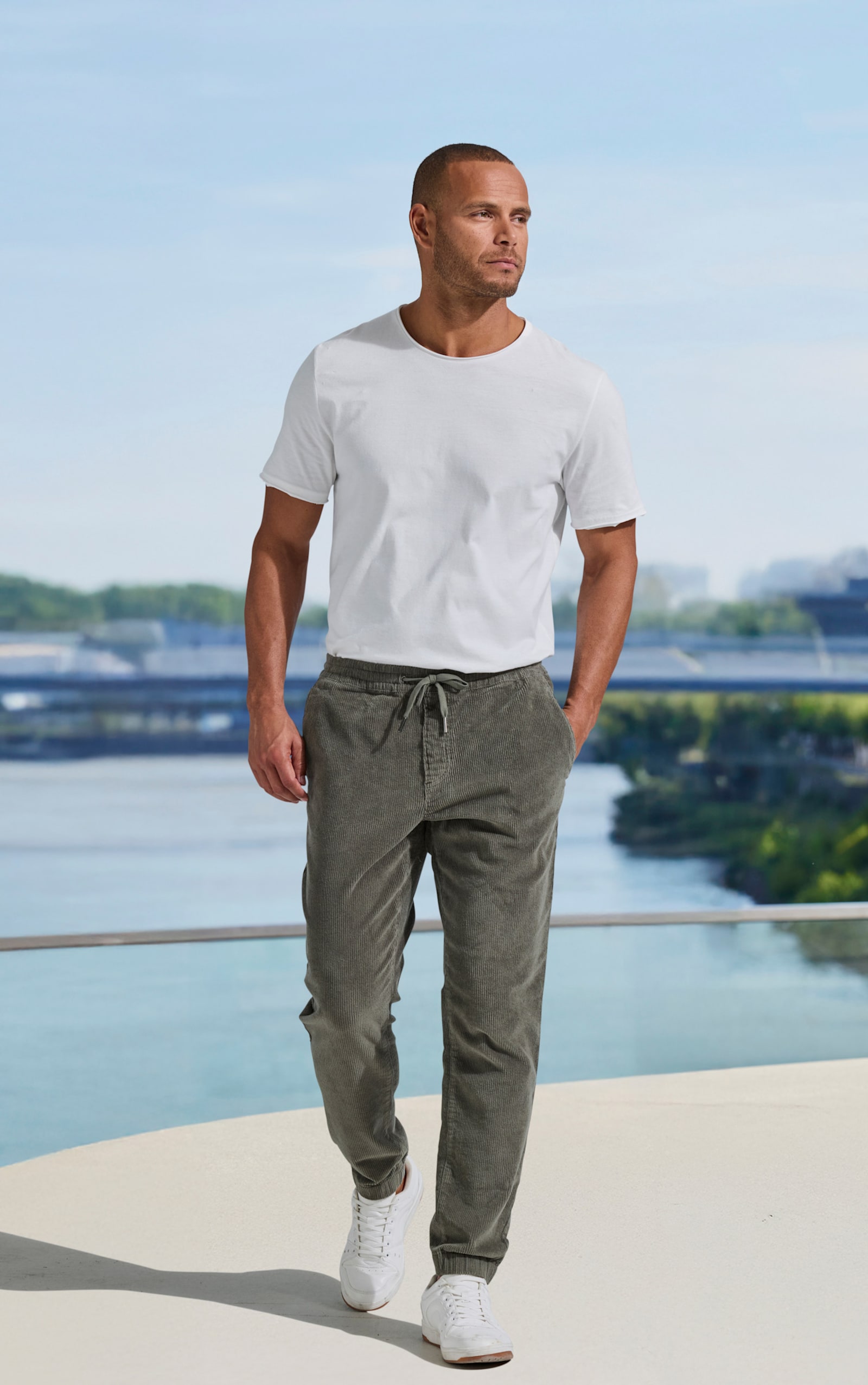 John Devin Jogger Pants - salbei
