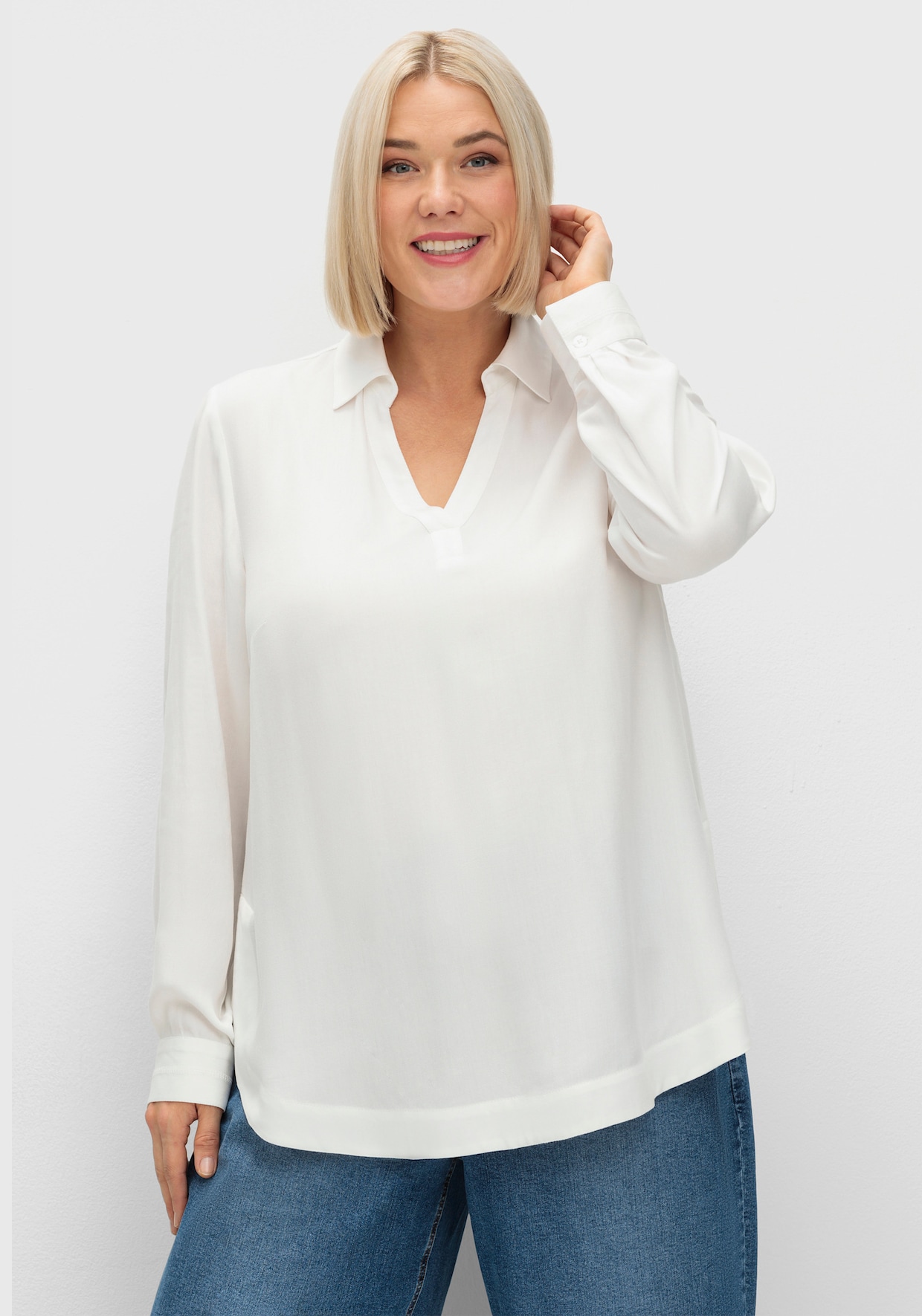 sheego Tuniek - ecru