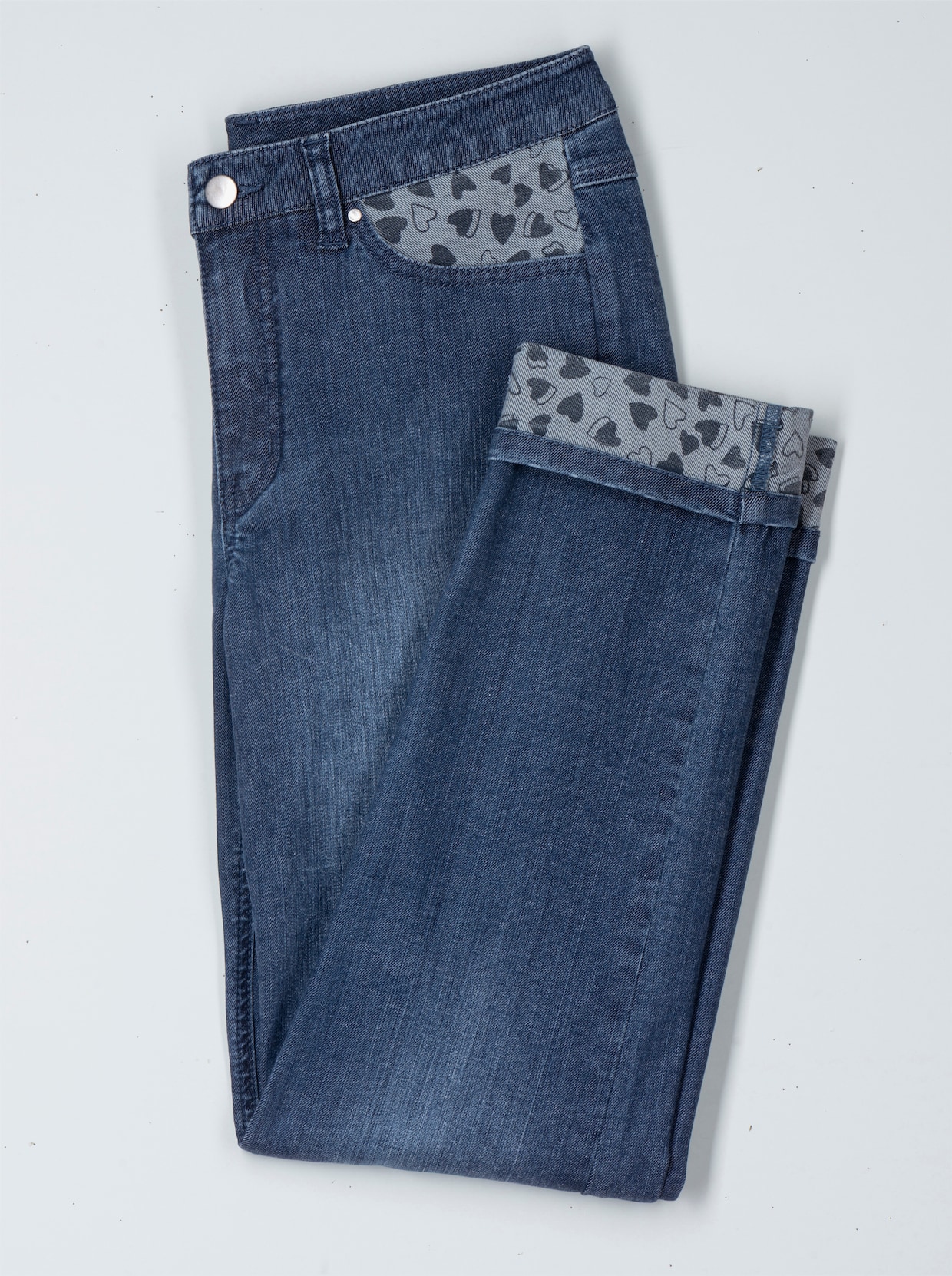 Jeans - blue-stonewashed