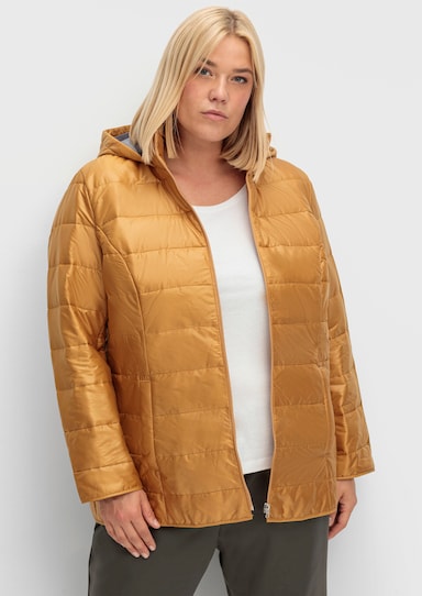 Steppjacke - senfgelb