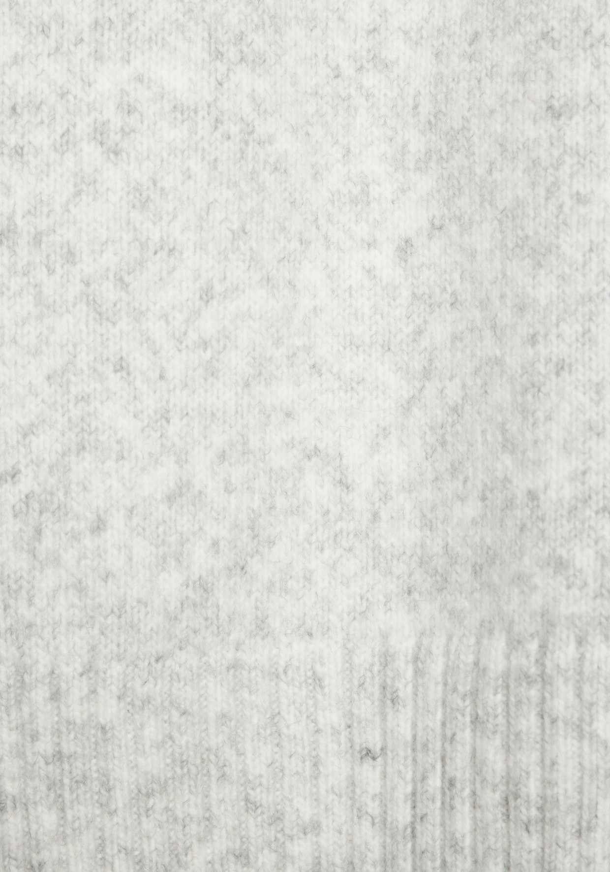 Vivance Strickjacke - hellgrau meliert