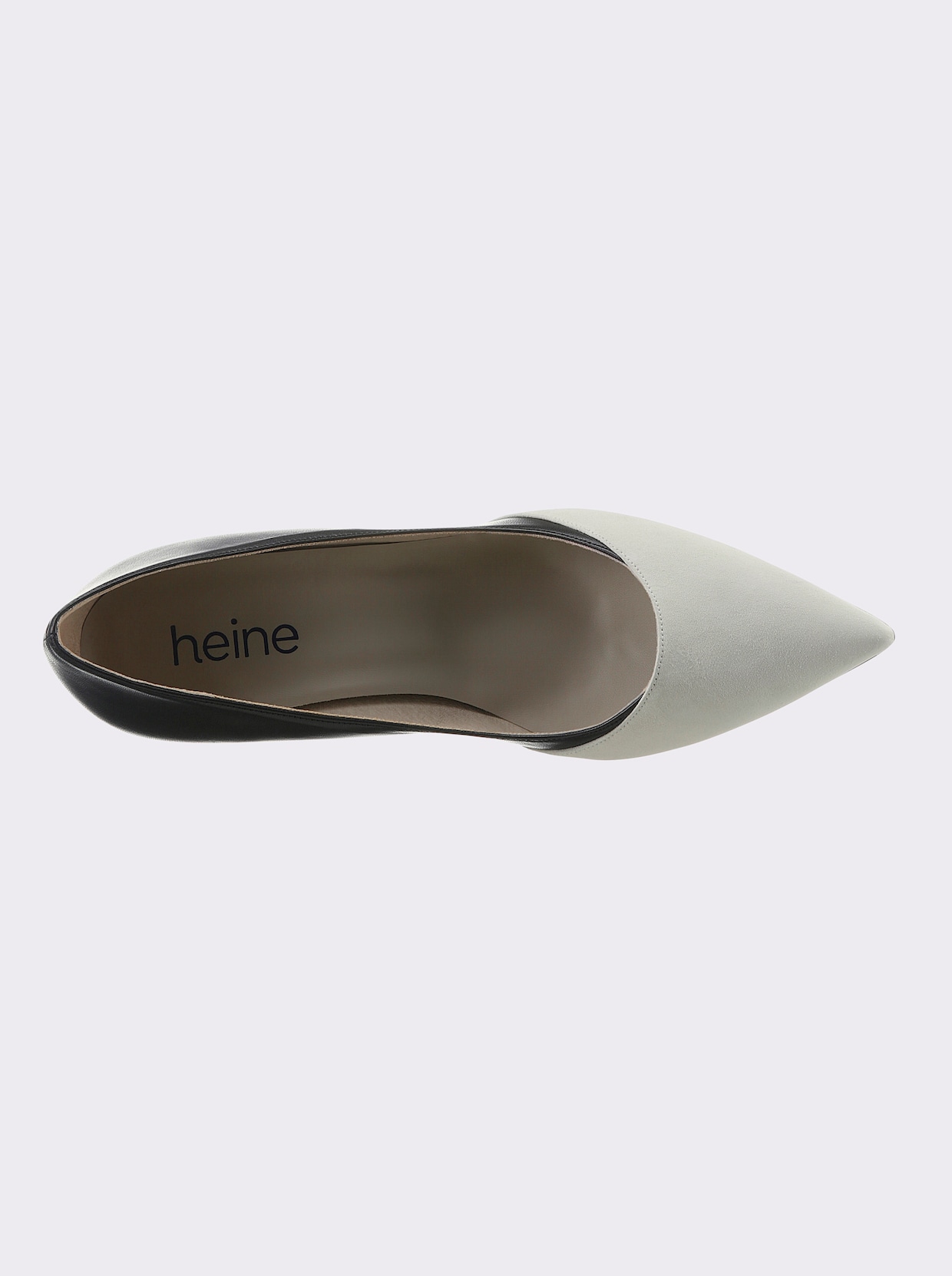 heine Pumps - champagner-schwarz