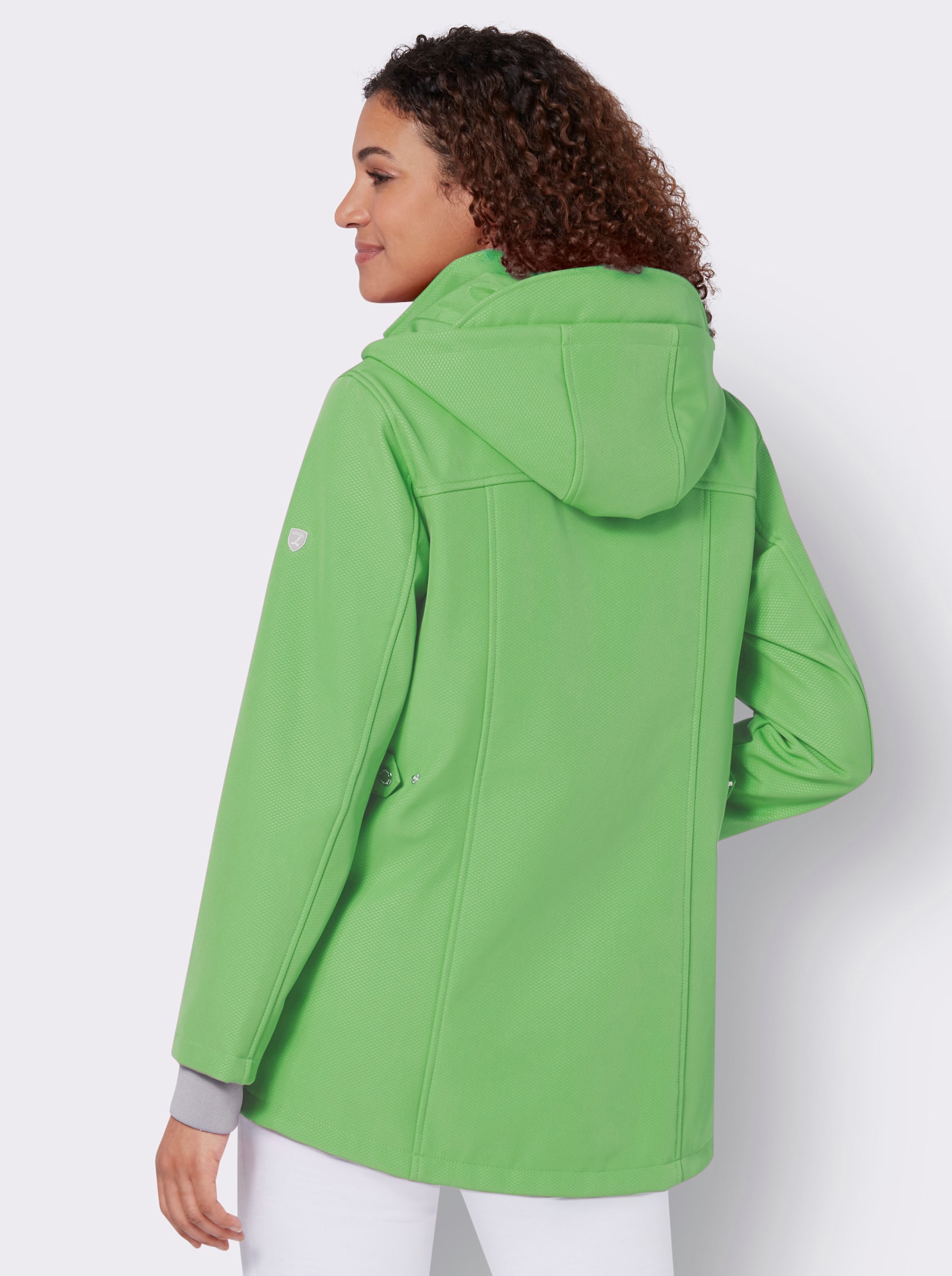 Funktionsjacke Body mit Fleece-Futter - apfel