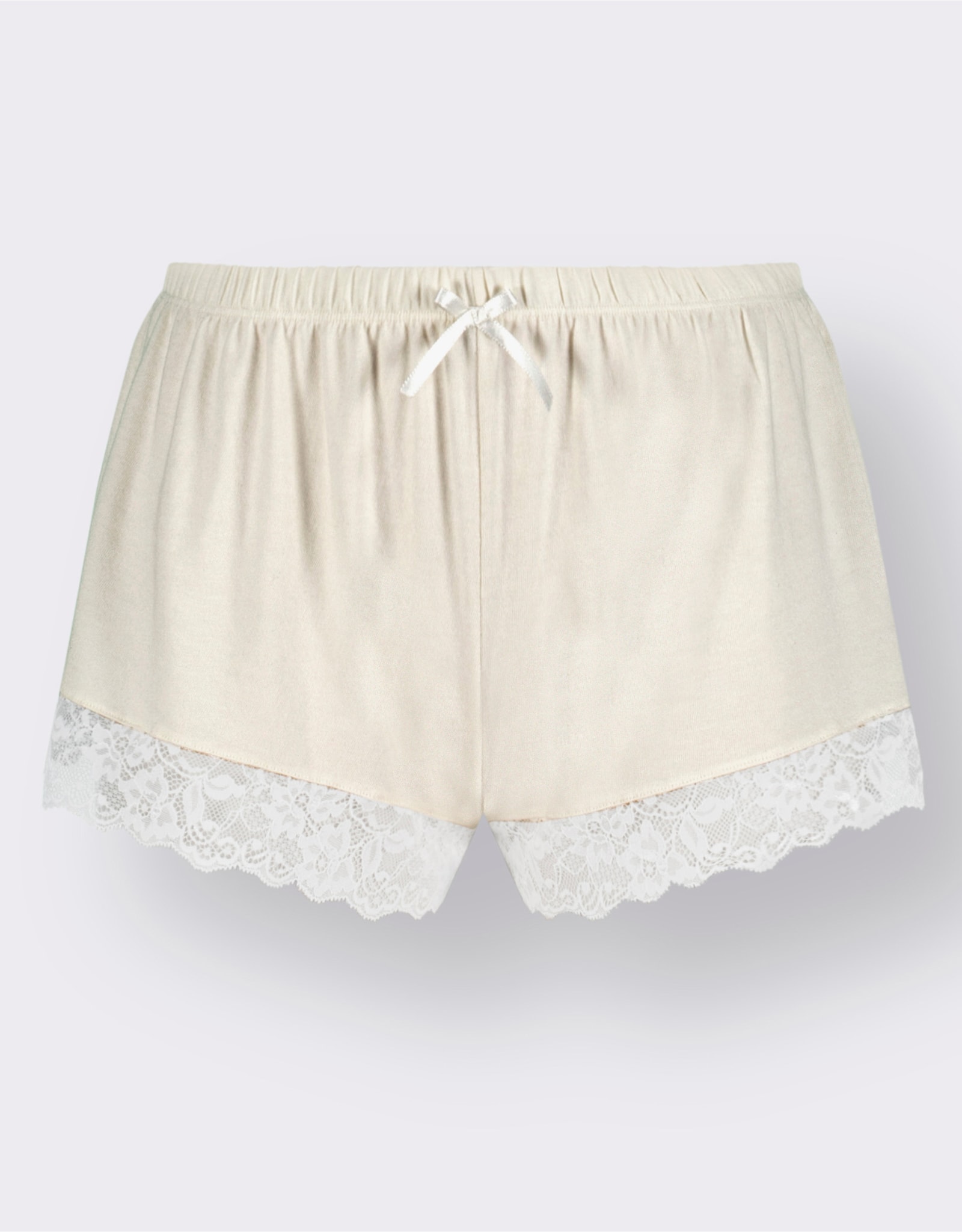 wäschepur Panty mit transparenter Spitze - elfenbein