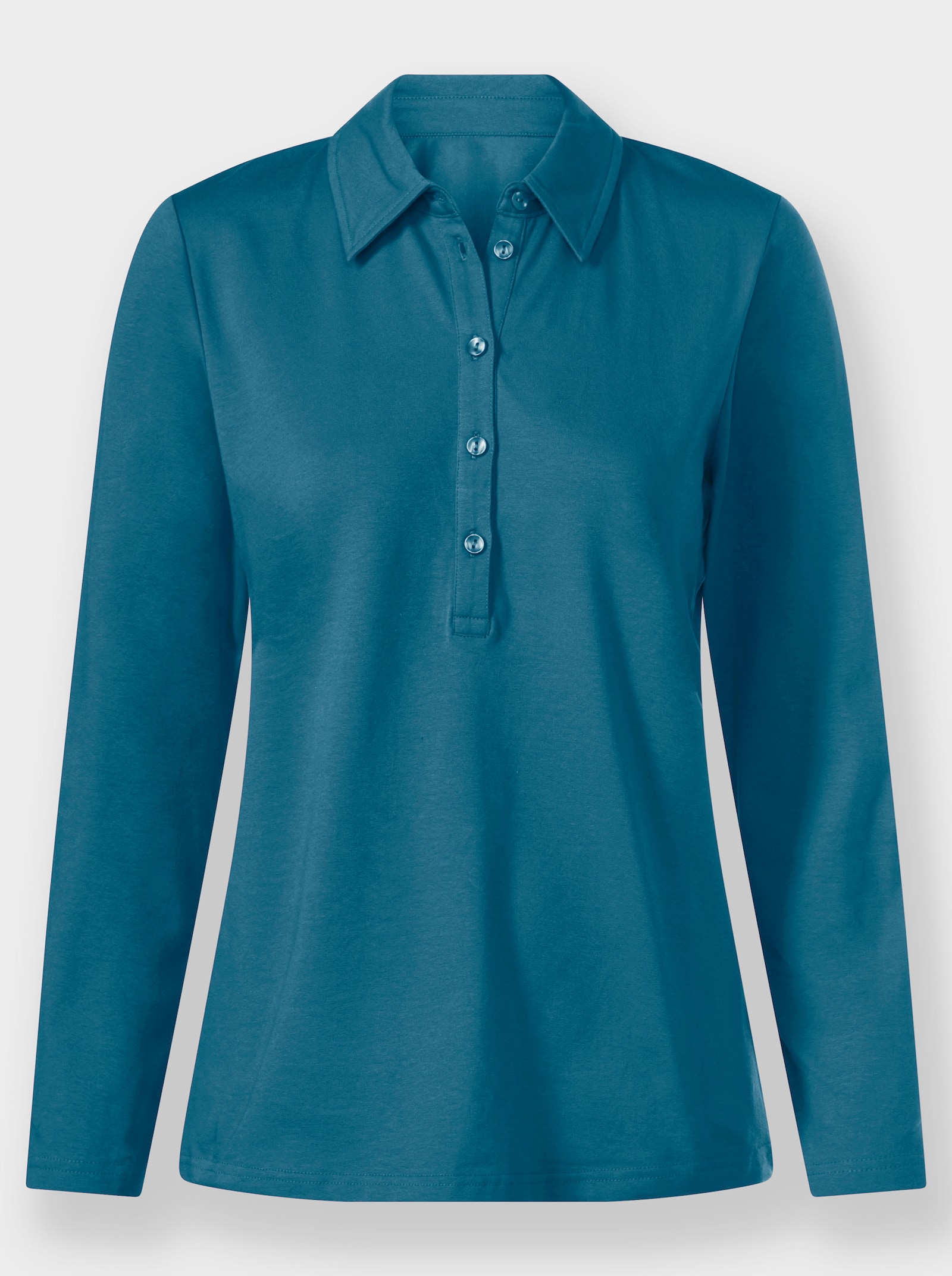 Poloshirt aus Baumwoll-Qualität - topas