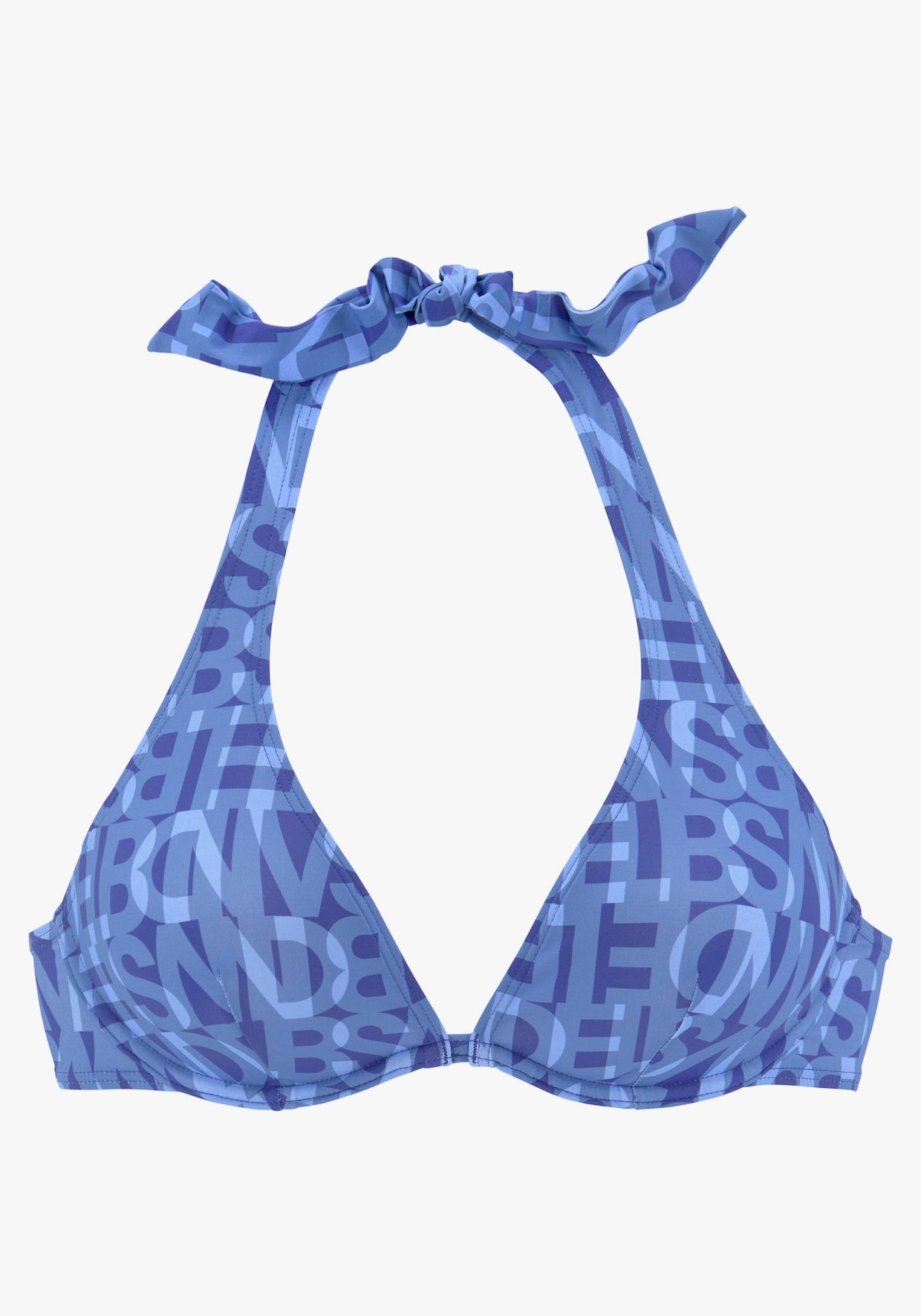 Elbsand Bügel-Bikini-Top - blau
