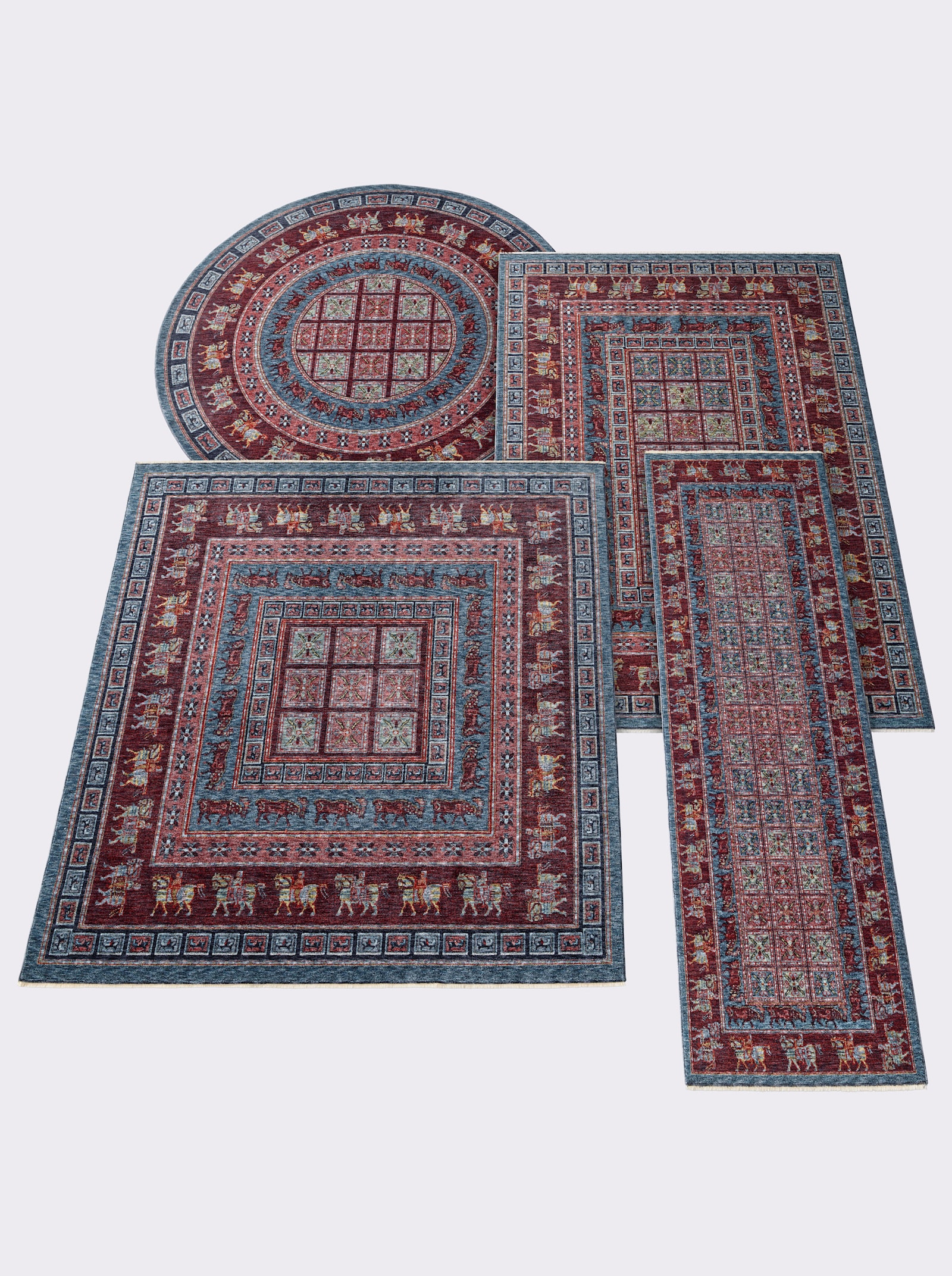 heine home Tapis - bleu-rouge