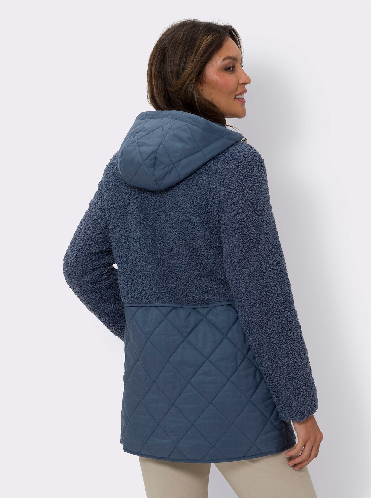 Jacke - rauchblau