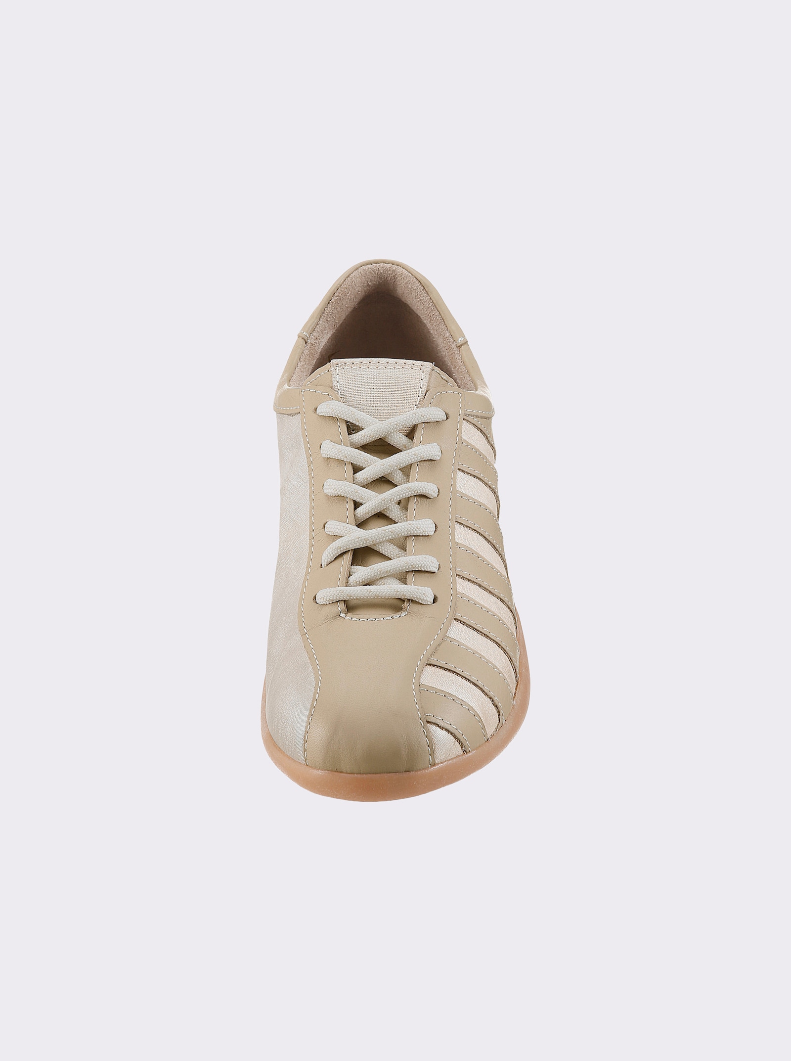 Gemini Schnürschuh mit Polsterung - beige