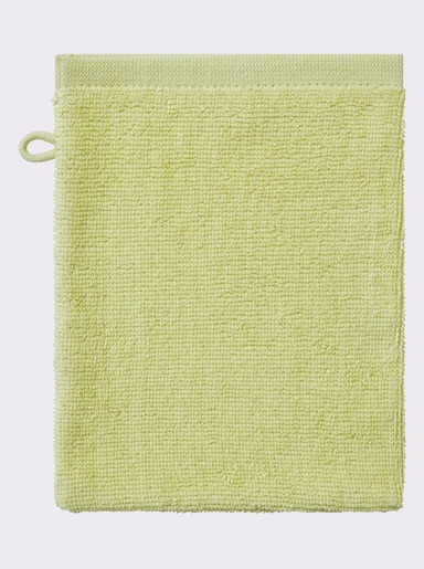 wäschepur Lot économique de 5 serviettes éponge - vert pistache