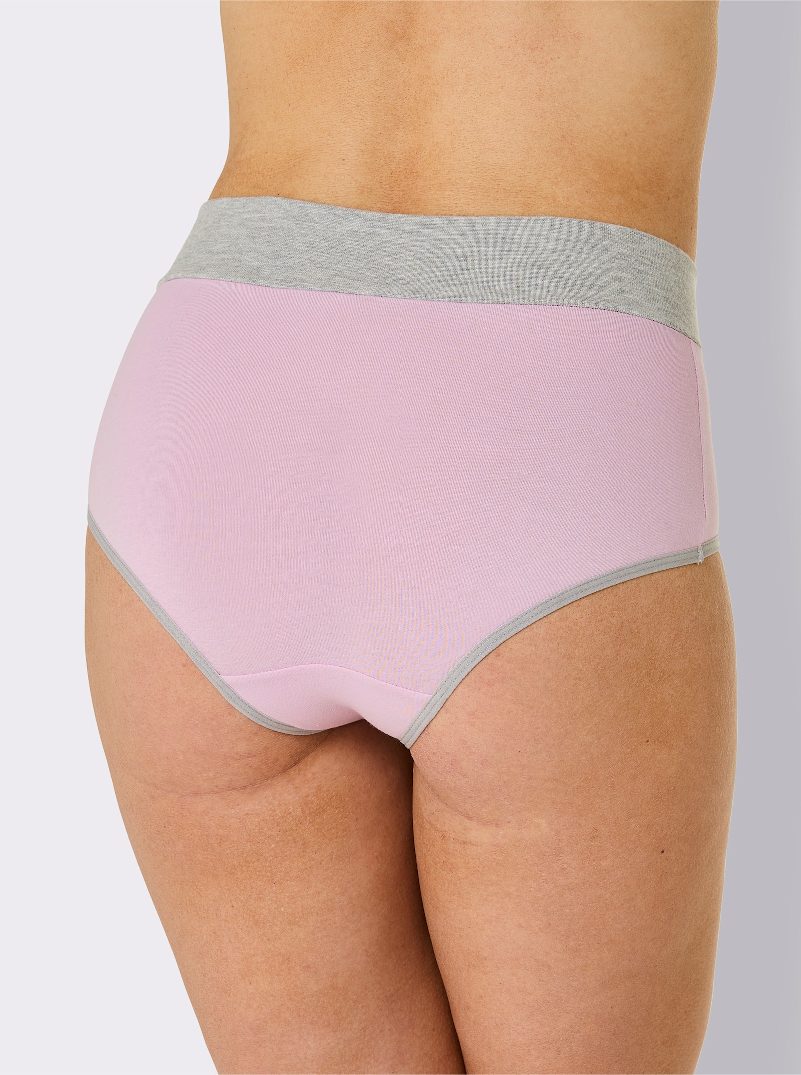 wäschepur Corrigerende slip - mauve + kalkmint + vanille