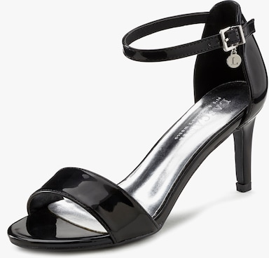 LASCANA High-Heel-Sandalette - schwarz