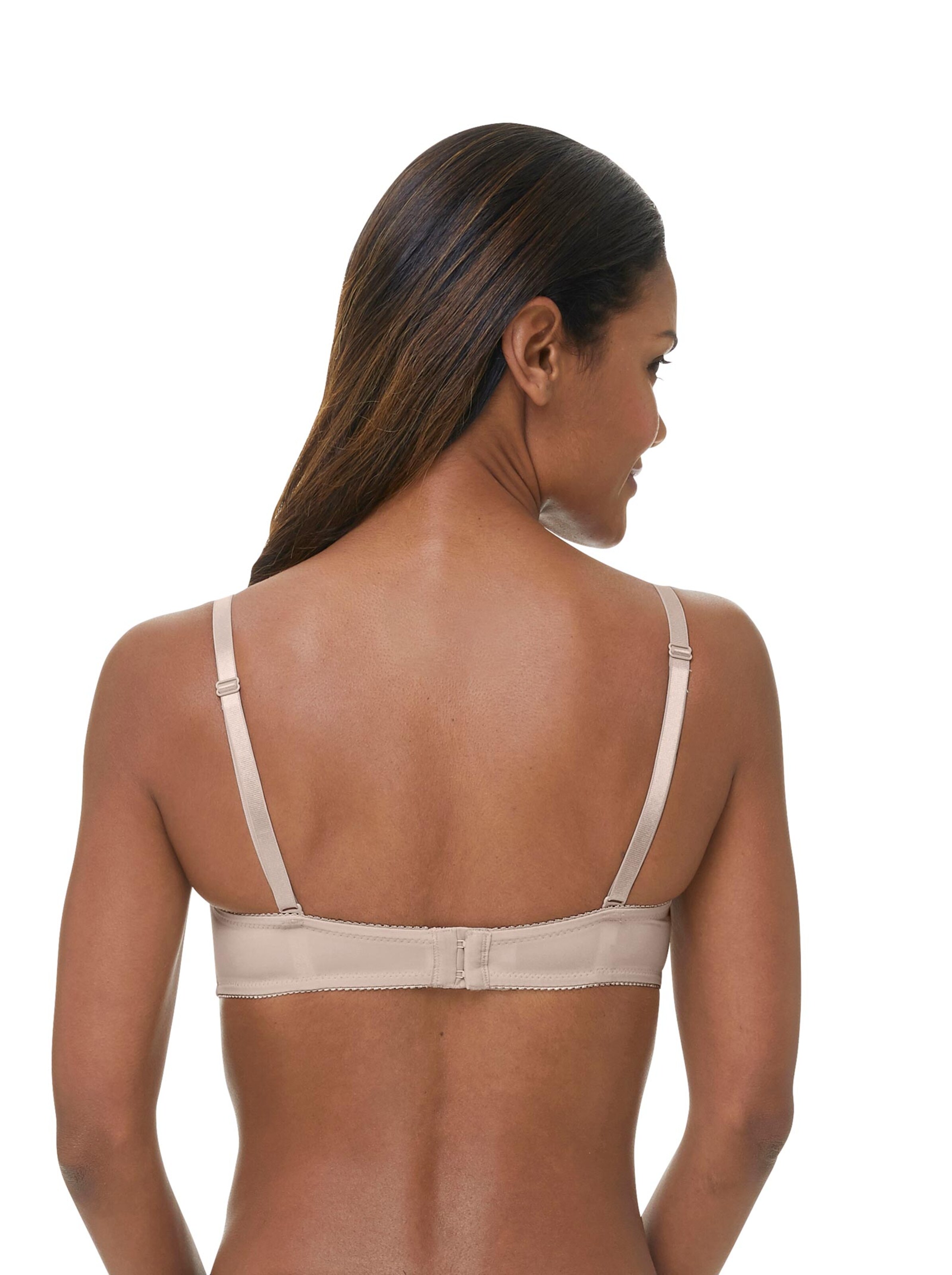 Naturana T-Shirt-BH mit Bügel - puder