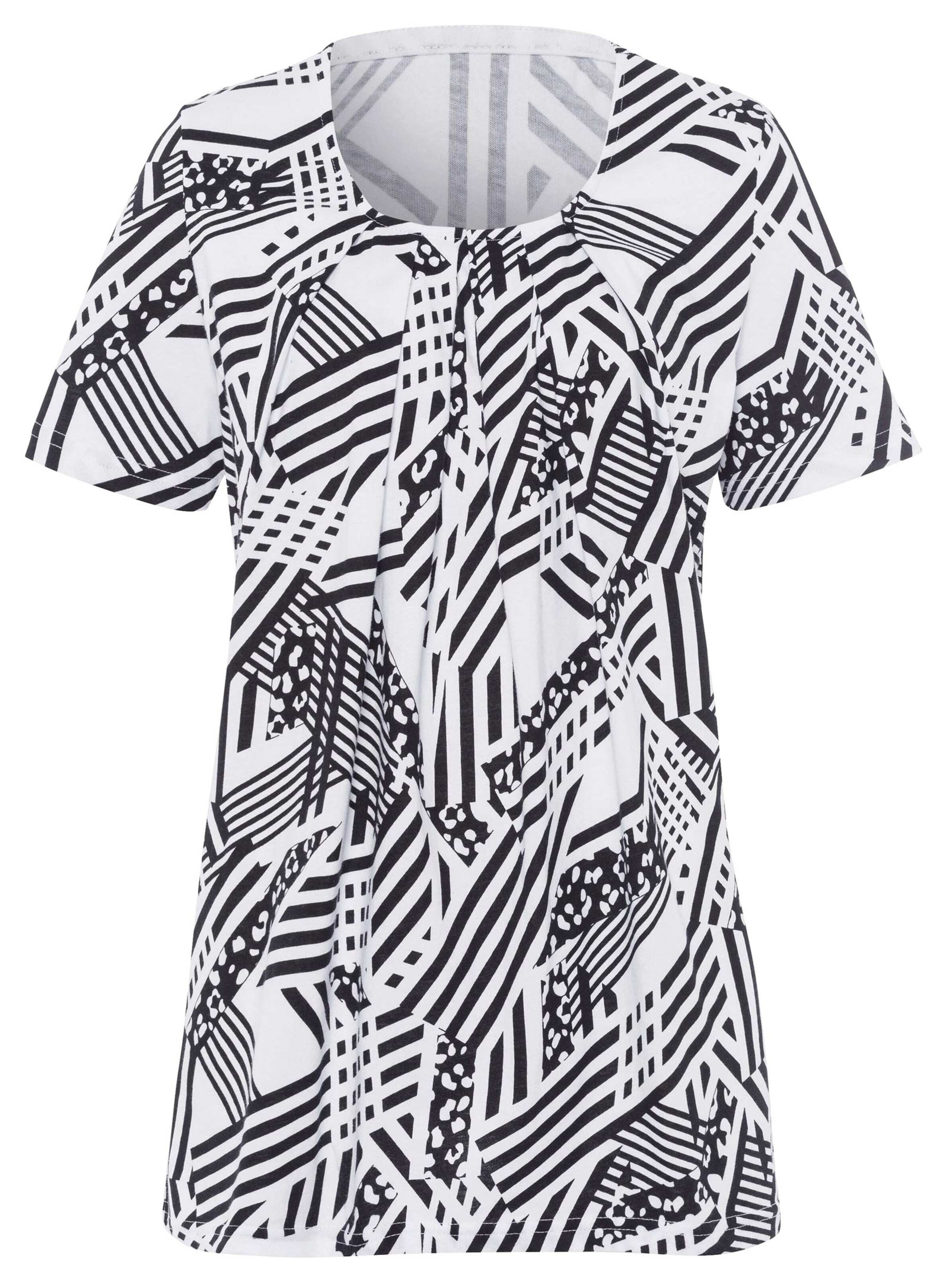 Shirt - weiß-gemustert