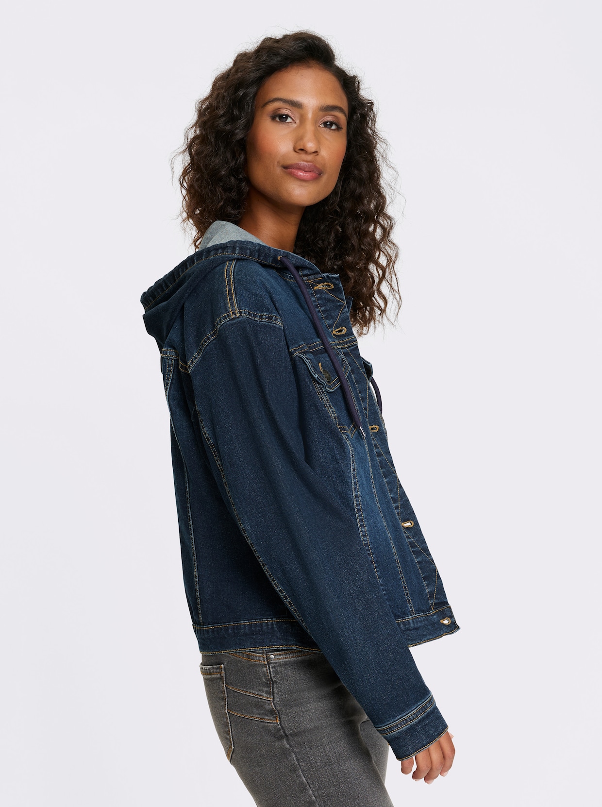 heine Jeansjacke - dark blue