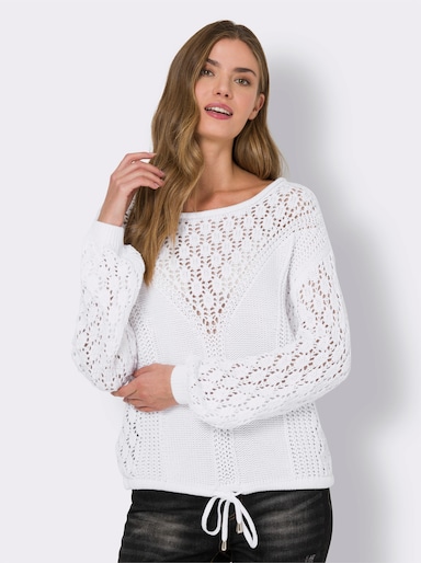 heine Pullover - weiss