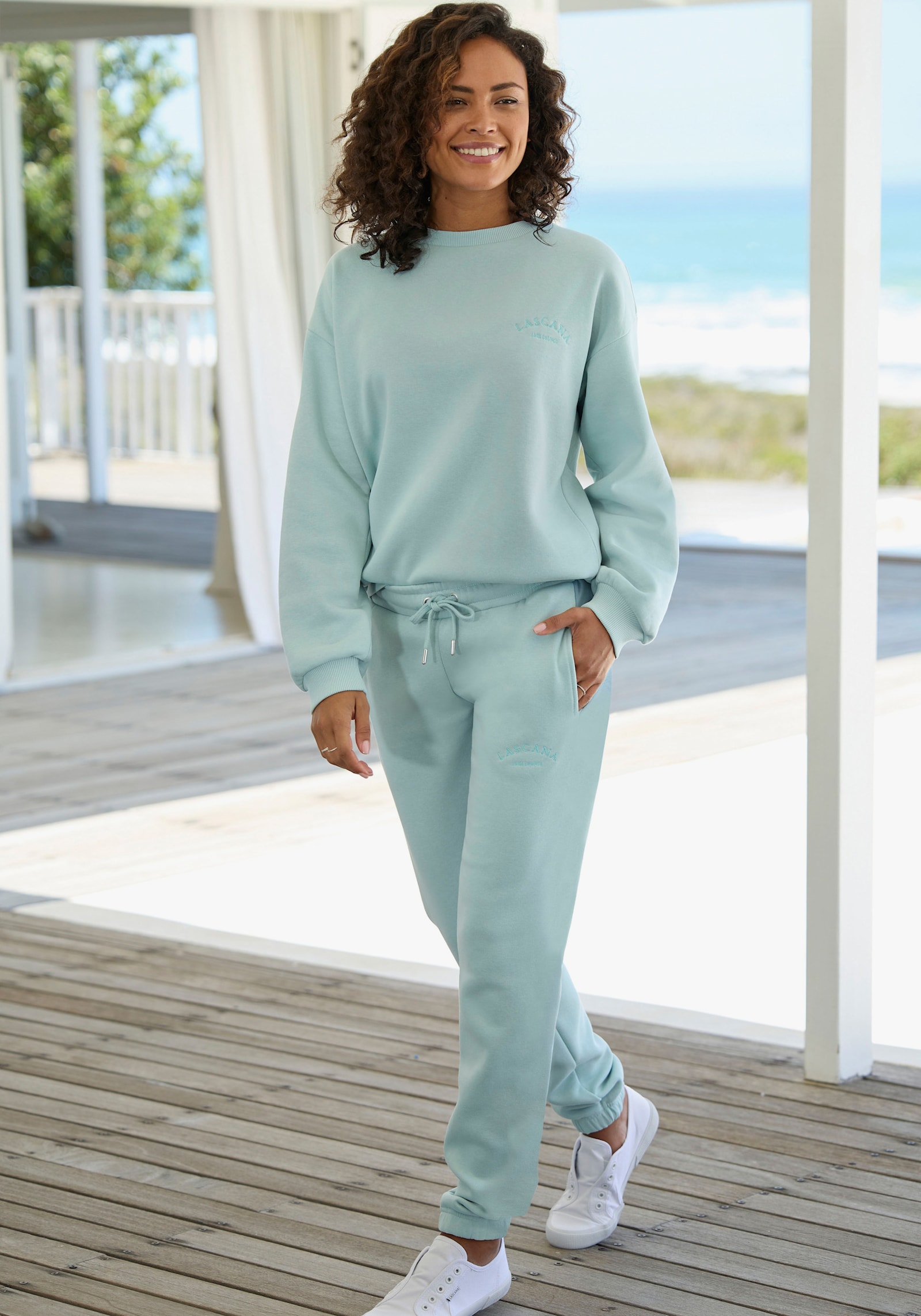 LASCANA Sweatshirt - mint