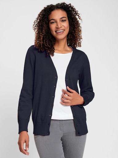 Strickjacke - marine
