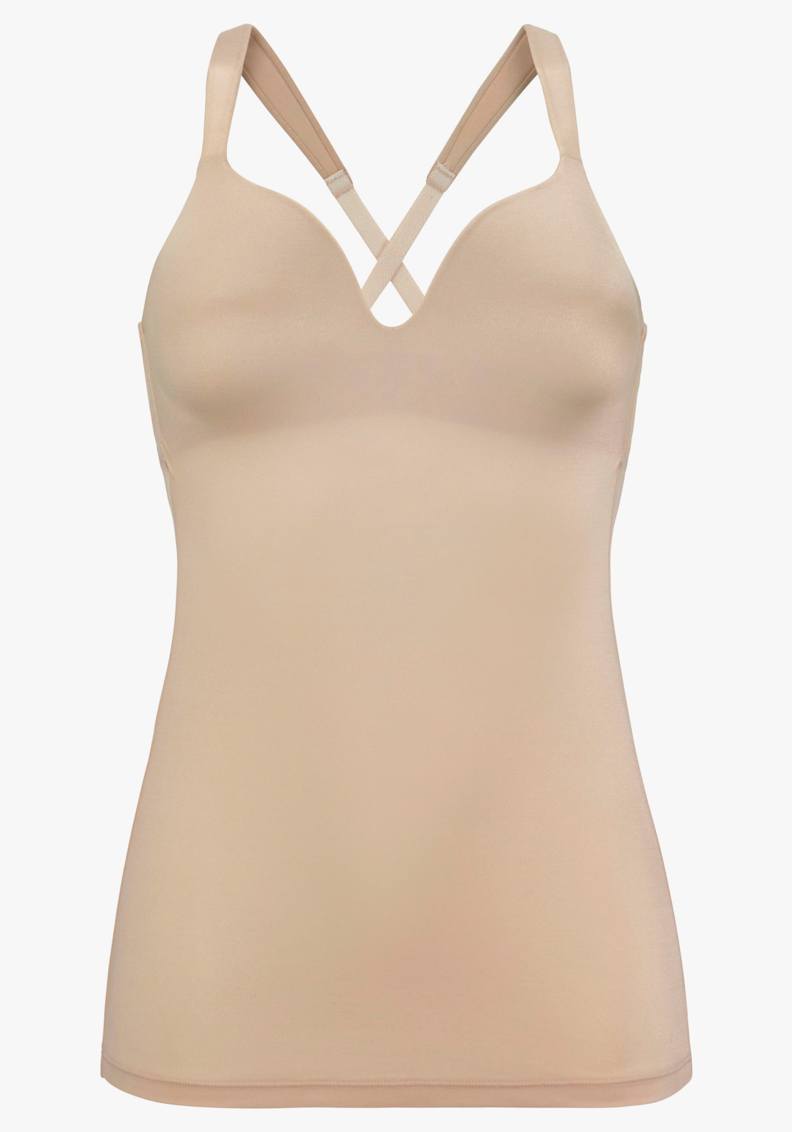 Nuance Schalen-BH-Hemd - caramel