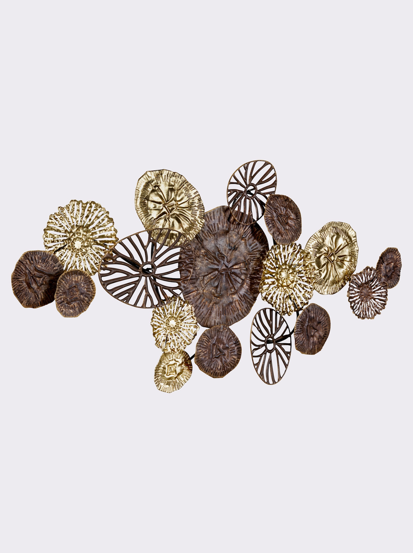 heine home Wanddeko - braun-goldfarben