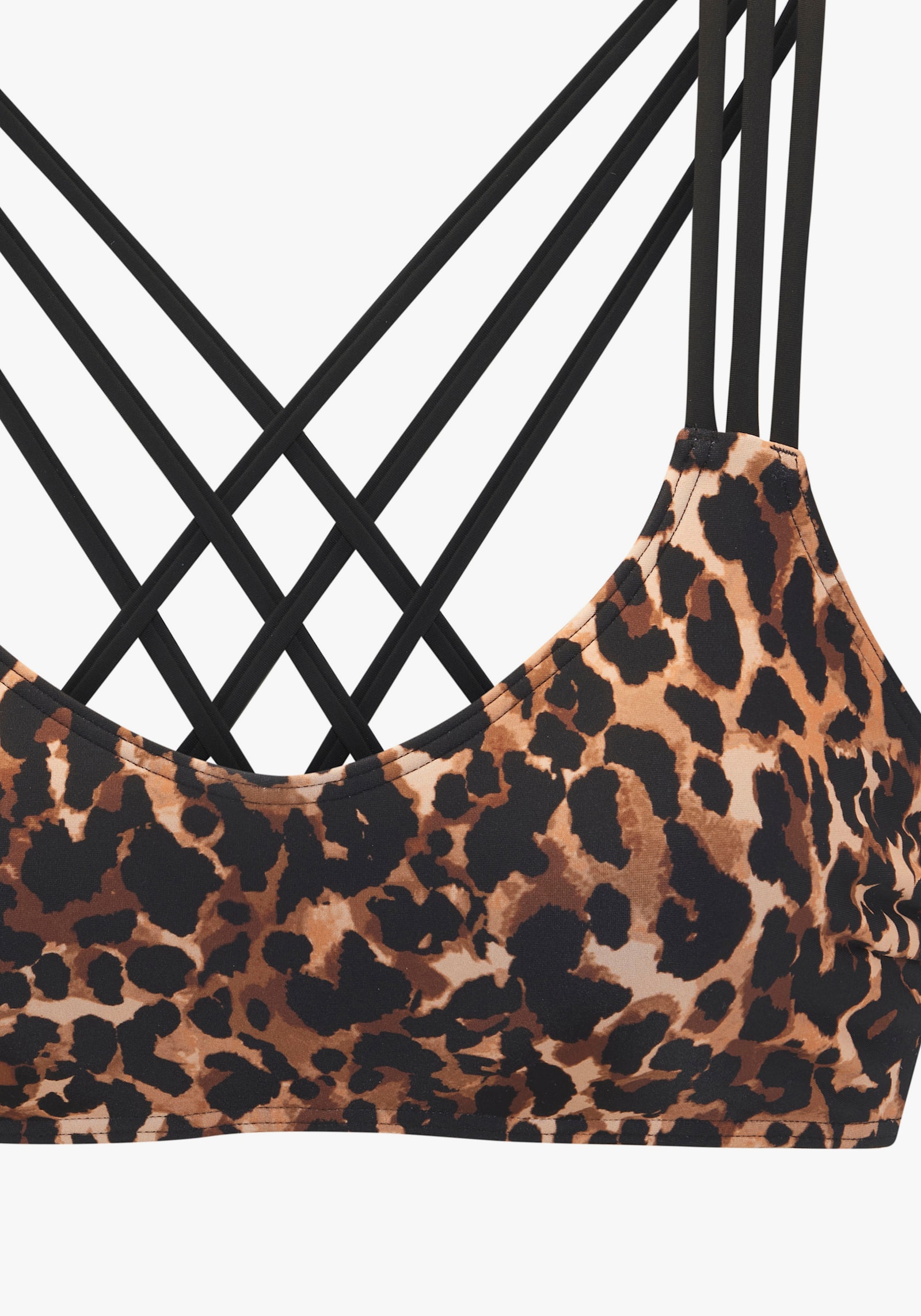 Bruno Banani bikini bustier - imprimé léopard