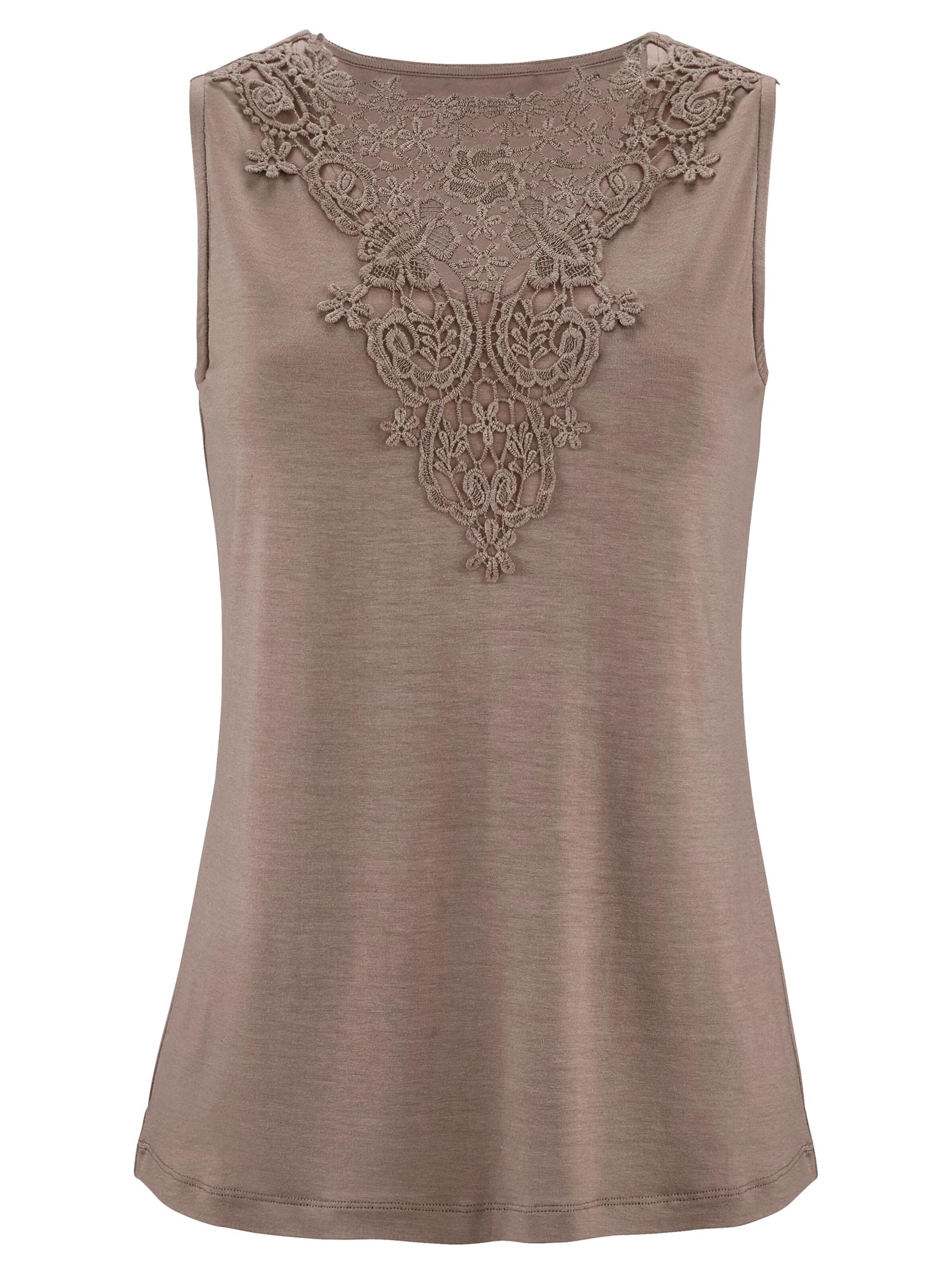 Fair Lady Shirttop - taupe