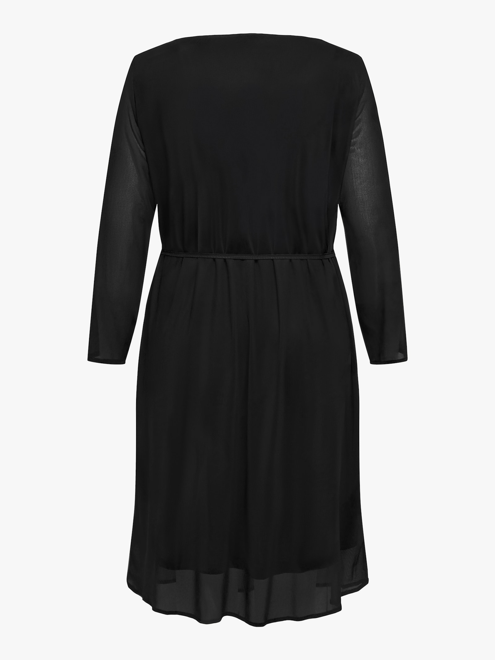 Chiffonkleid - black