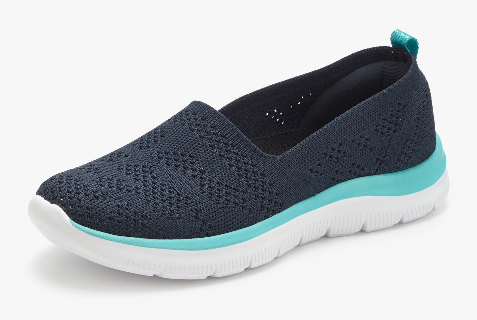LASCANA Slipper - navy/türkis