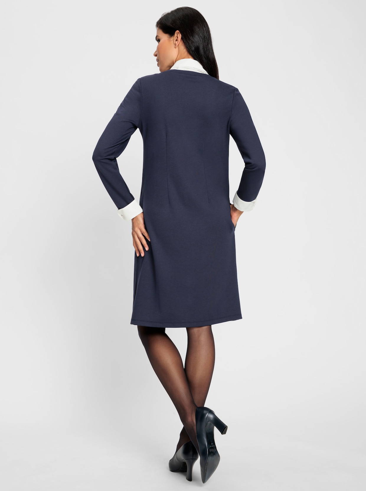heine Jersey jurk - marine