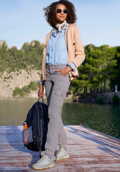 LASCANA ACTIVE Trekkinghose - stone